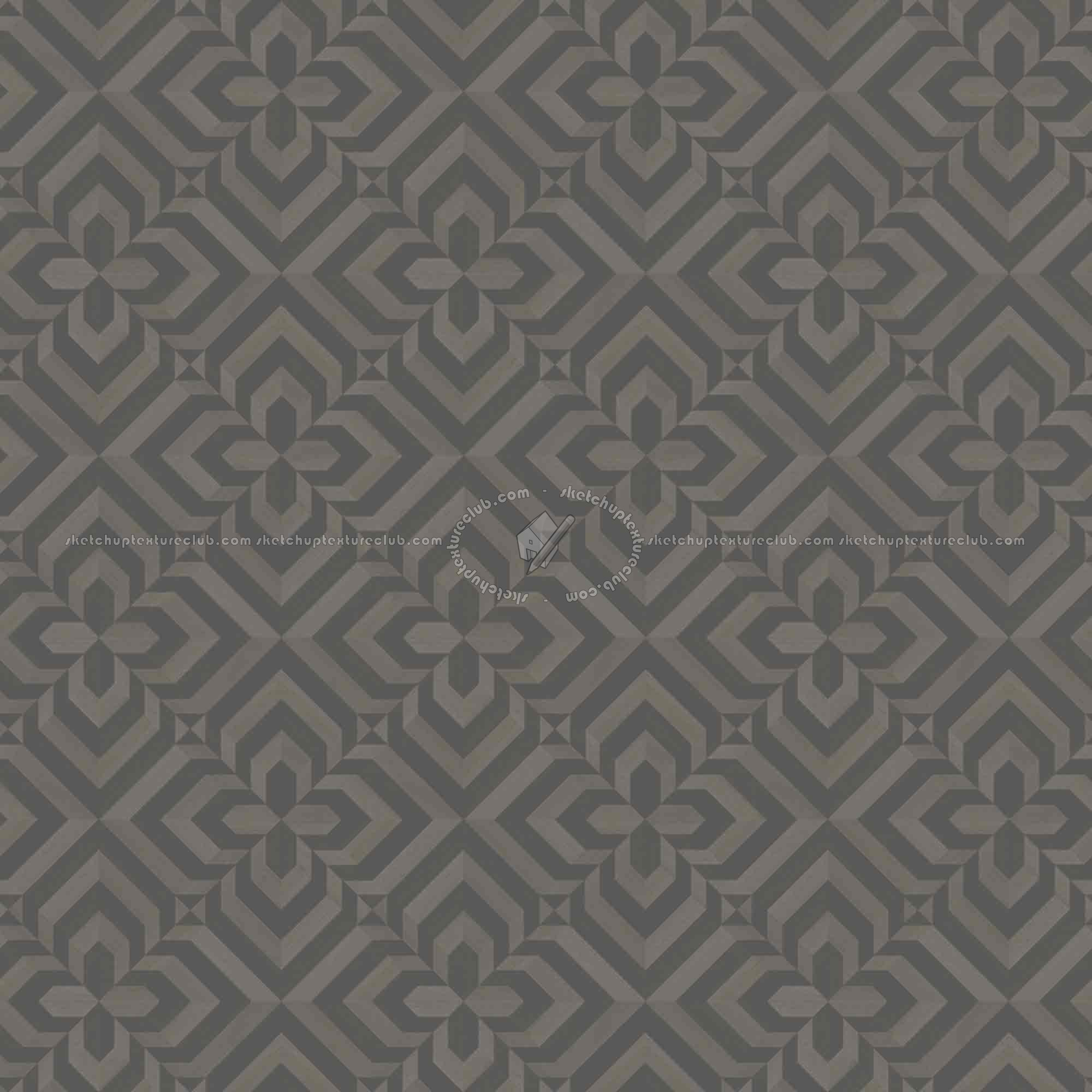 Textures   -   ARCHITECTURE   -   WOOD FLOORS   -   Geometric pattern  - Parquet geometric pattern texture seamless 04862 - Specular