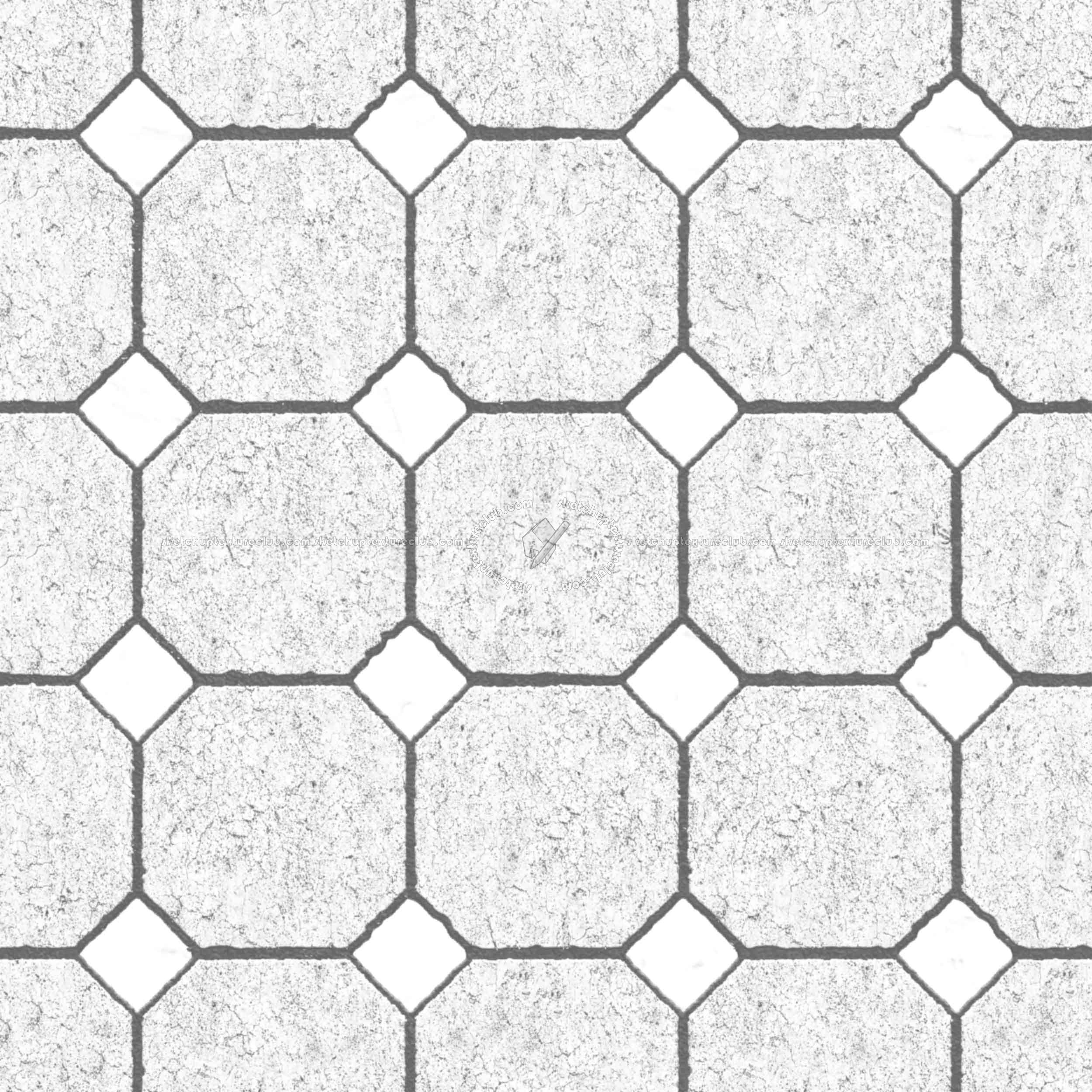 Textures - ARCHITECTURE - PAVING OUTDOOR - Concrete - Blocks regular - Paving outdoor concrete regular block texture seamless 05766 - Bump