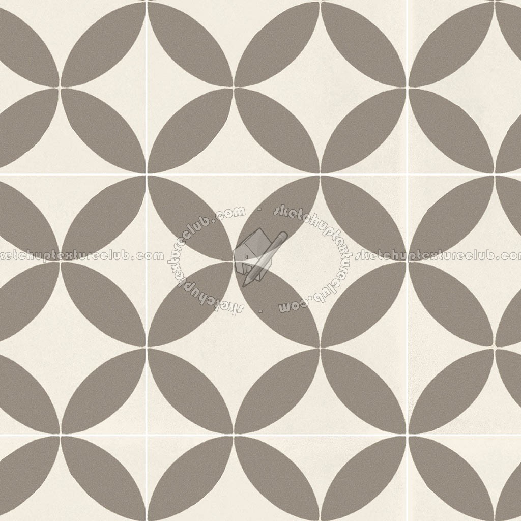 Textures - ARCHITECTURE - TILES INTERIOR - Cement - Encaustic - Cement - cementine tiles Pbr texture seamless 22138 (seamless)