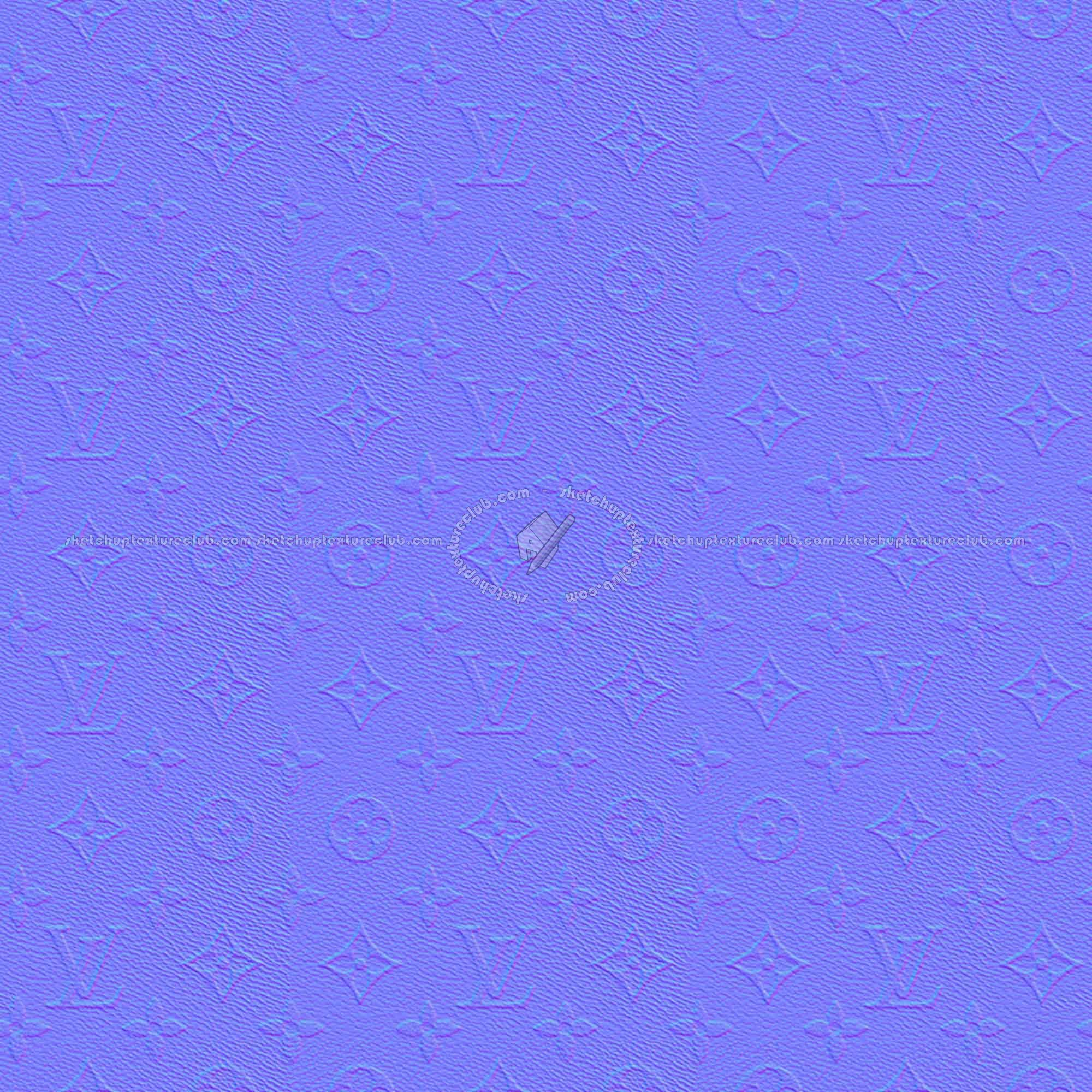 Textures   -   MATERIALS   -   LEATHER  - Louis vuitton leather texture seamless 16260 - Normal