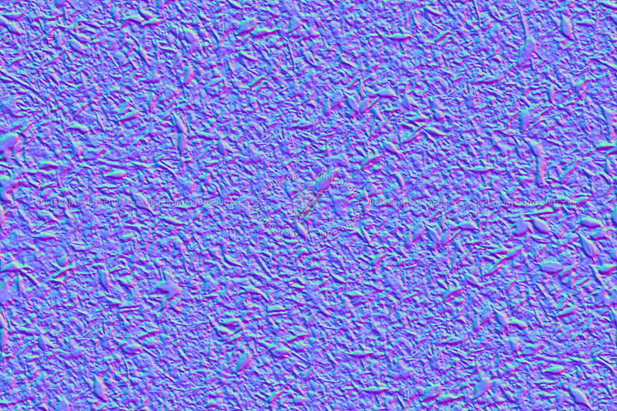 Textures   -   NATURE ELEMENTS   -   VEGETATION   -   Green grass  - Meadow with ivy leaves texture seamless 19669 - Normal