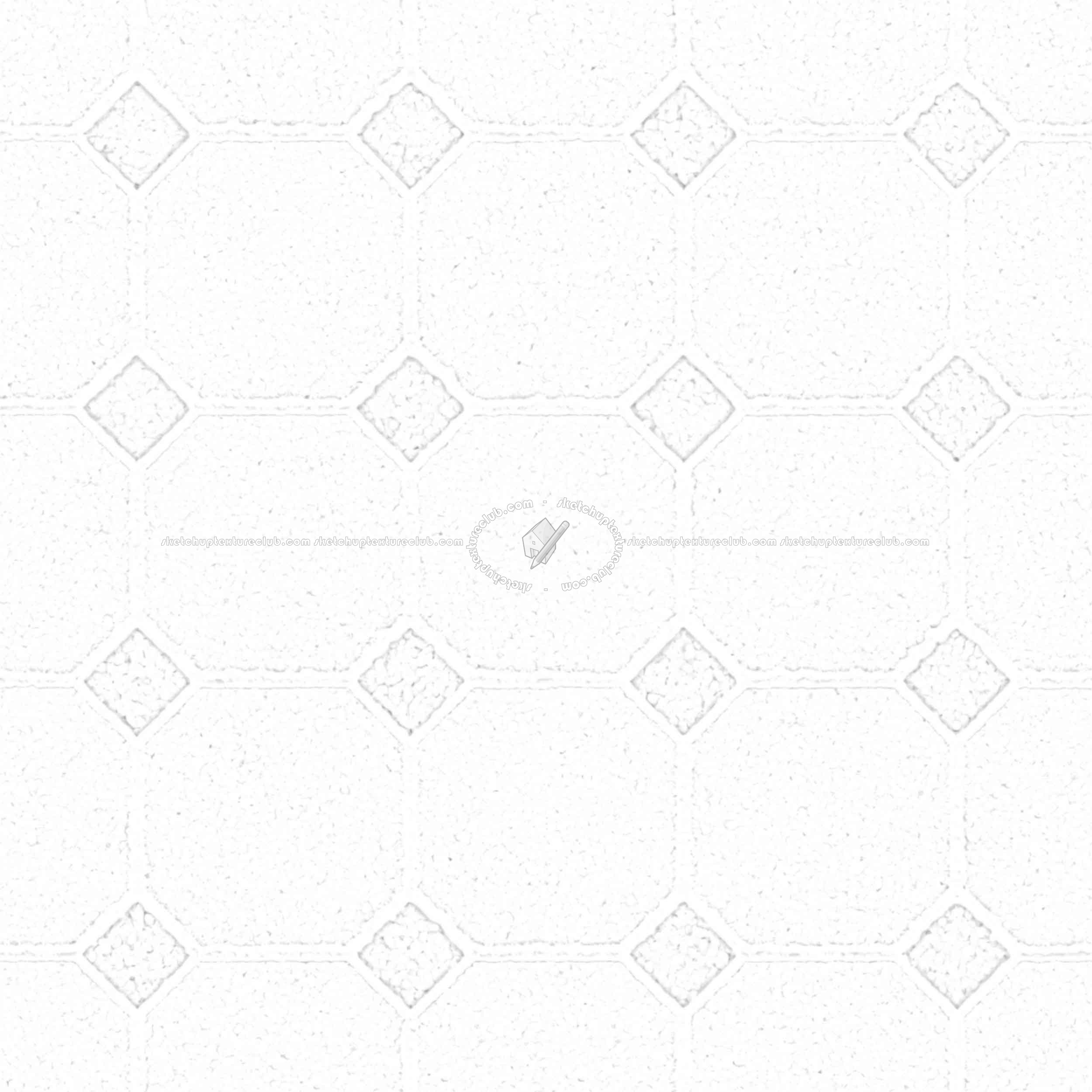 Textures - ARCHITECTURE - PAVING OUTDOOR - Concrete - Blocks regular - Paving outdoor concrete regular block texture seamless 05767 - Ambient occlusion