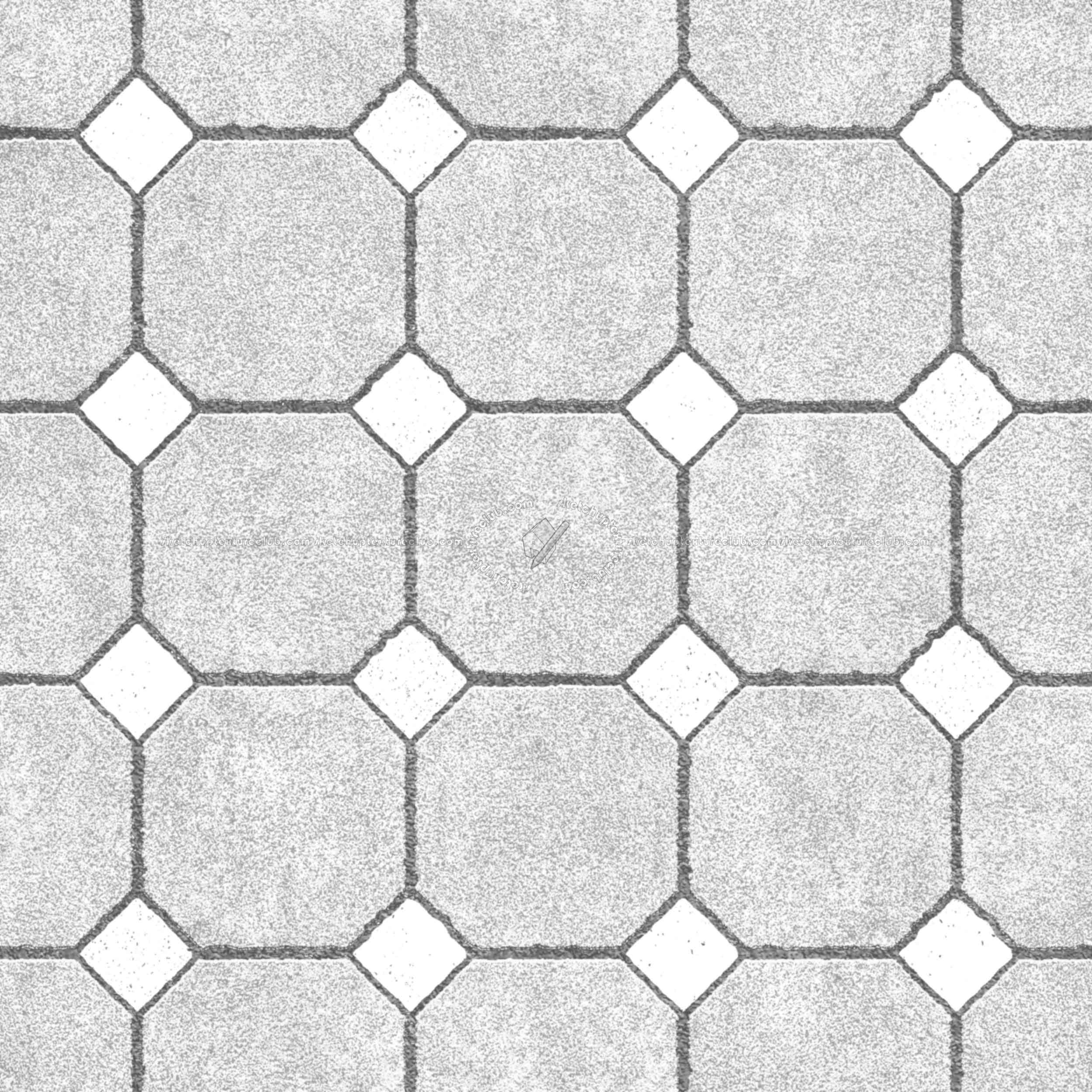 Textures - ARCHITECTURE - PAVING OUTDOOR - Concrete - Blocks regular - Paving outdoor concrete regular block texture seamless 05767 - Bump