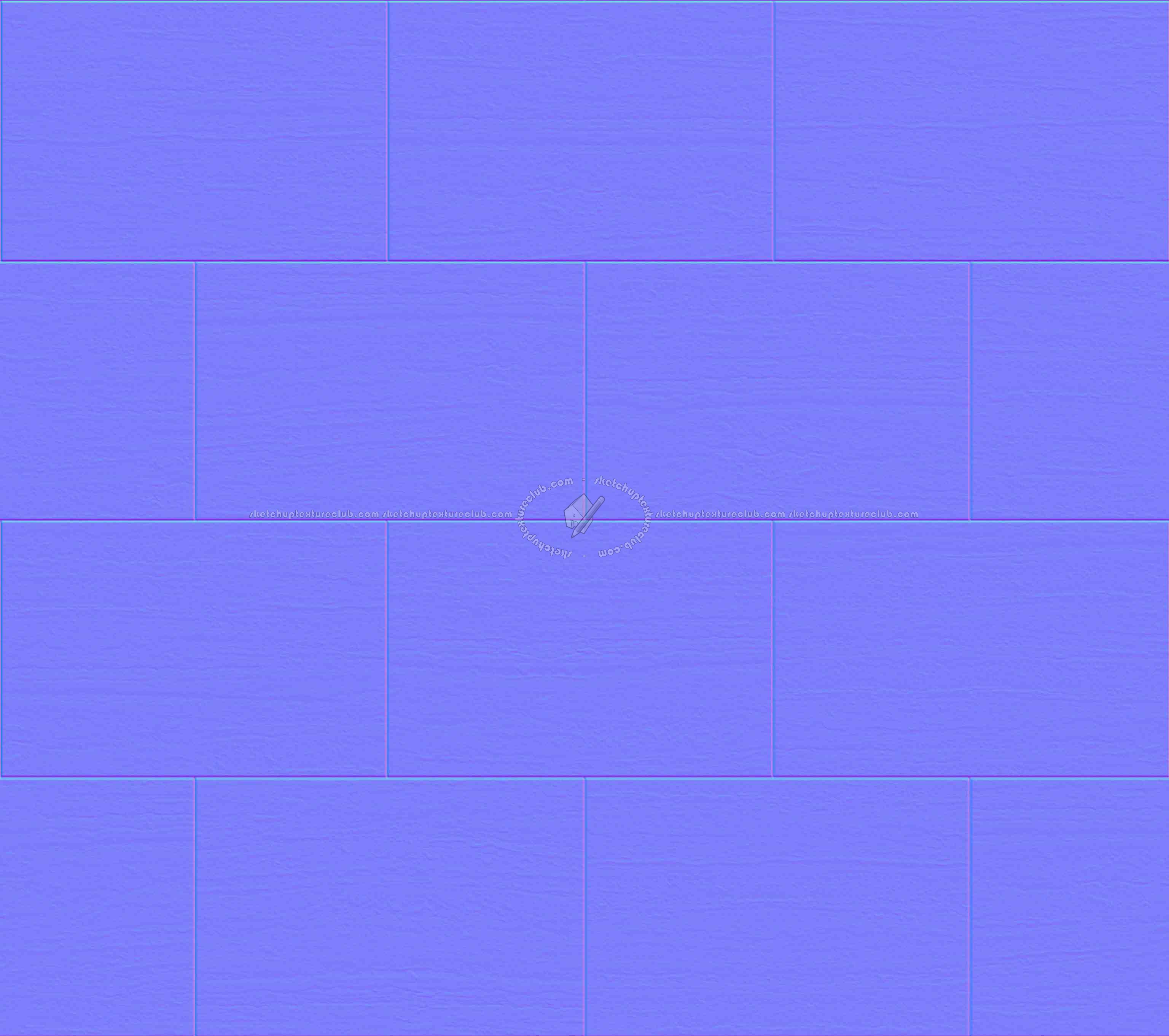 Textures   -   ARCHITECTURE   -   TILES INTERIOR   -   Marble tiles   -   Travertine  - Travertine floor tile PBR texture seamless 22659 - Normal