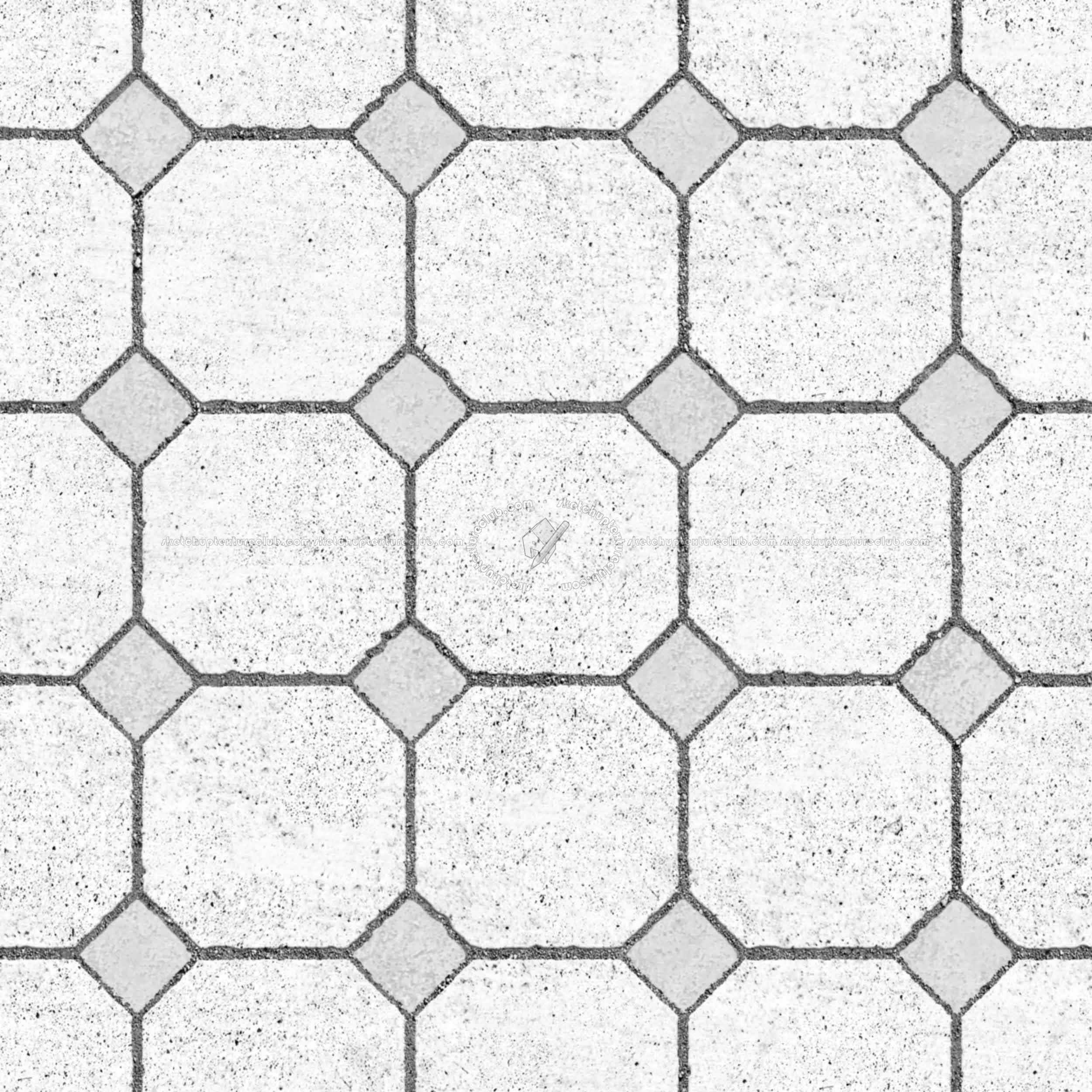 Textures - ARCHITECTURE - PAVING OUTDOOR - Concrete - Blocks regular - Paving outdoor concrete regular block texture seamless 05768 - Bump