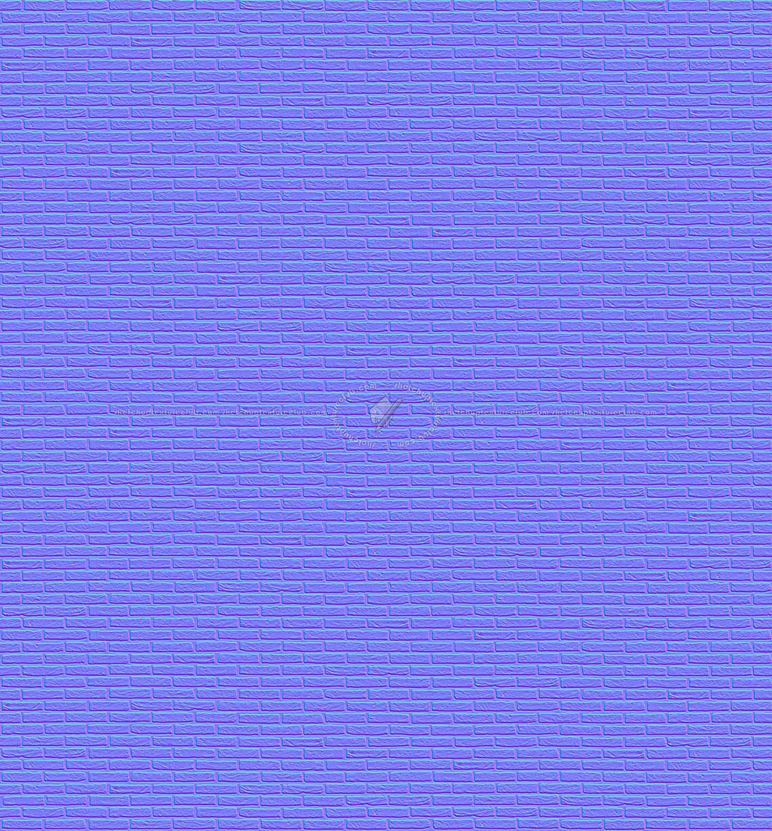 Textures   -   ARCHITECTURE   -   BRICKS   -   Facing Bricks   -   Rustic  - Rustic bricks texture seamless 17228 - Normal