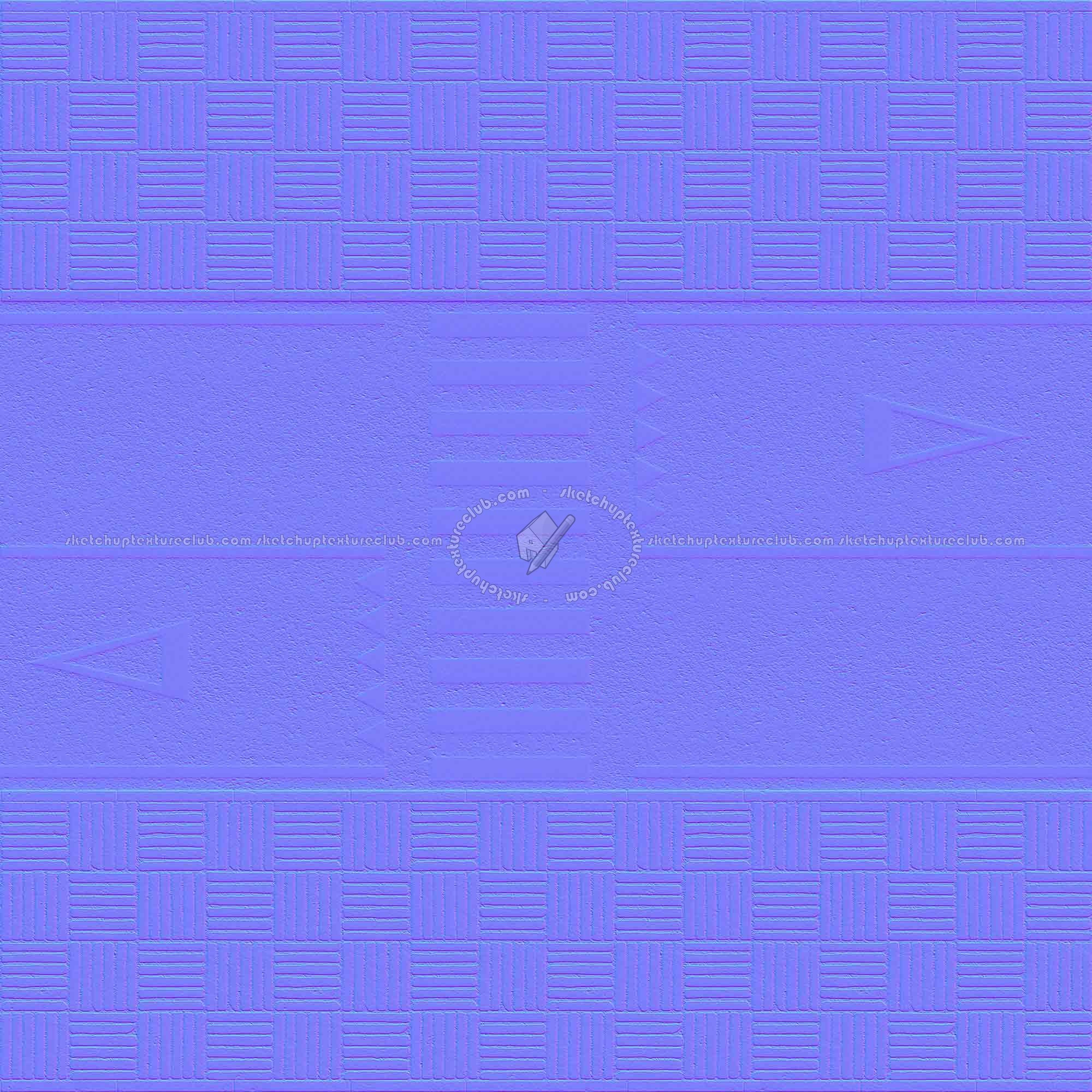 Textures - ARCHITECTURE - ROADS - Roads - Road texture seamless 07667 - Normal