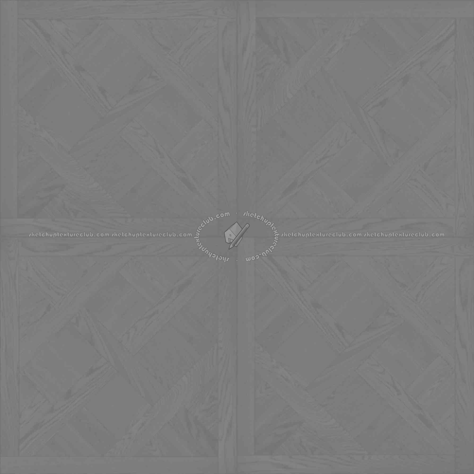 Textures   -   ARCHITECTURE   -   WOOD FLOORS   -   Geometric pattern  - Parquet geometric pattern texture seamless 04866 - Displacement