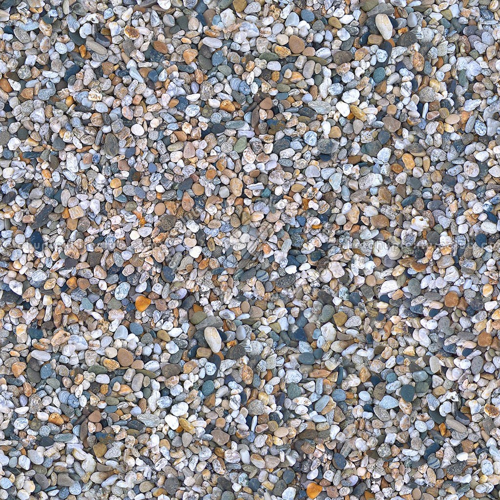 Mixed gravel texture seamless 21279