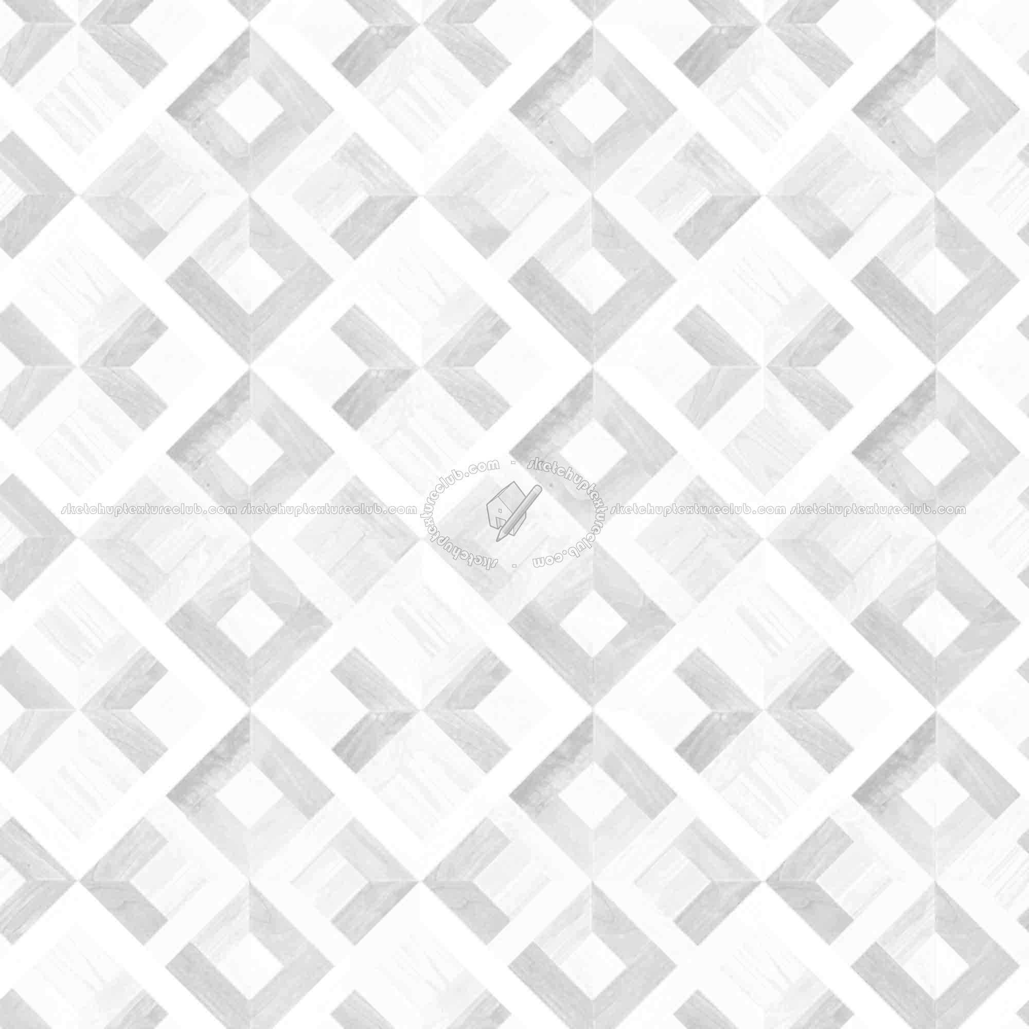 Textures   -   ARCHITECTURE   -   WOOD FLOORS   -   Geometric pattern  - Parquet geometric pattern texture seamless 04867 - Ambient occlusion