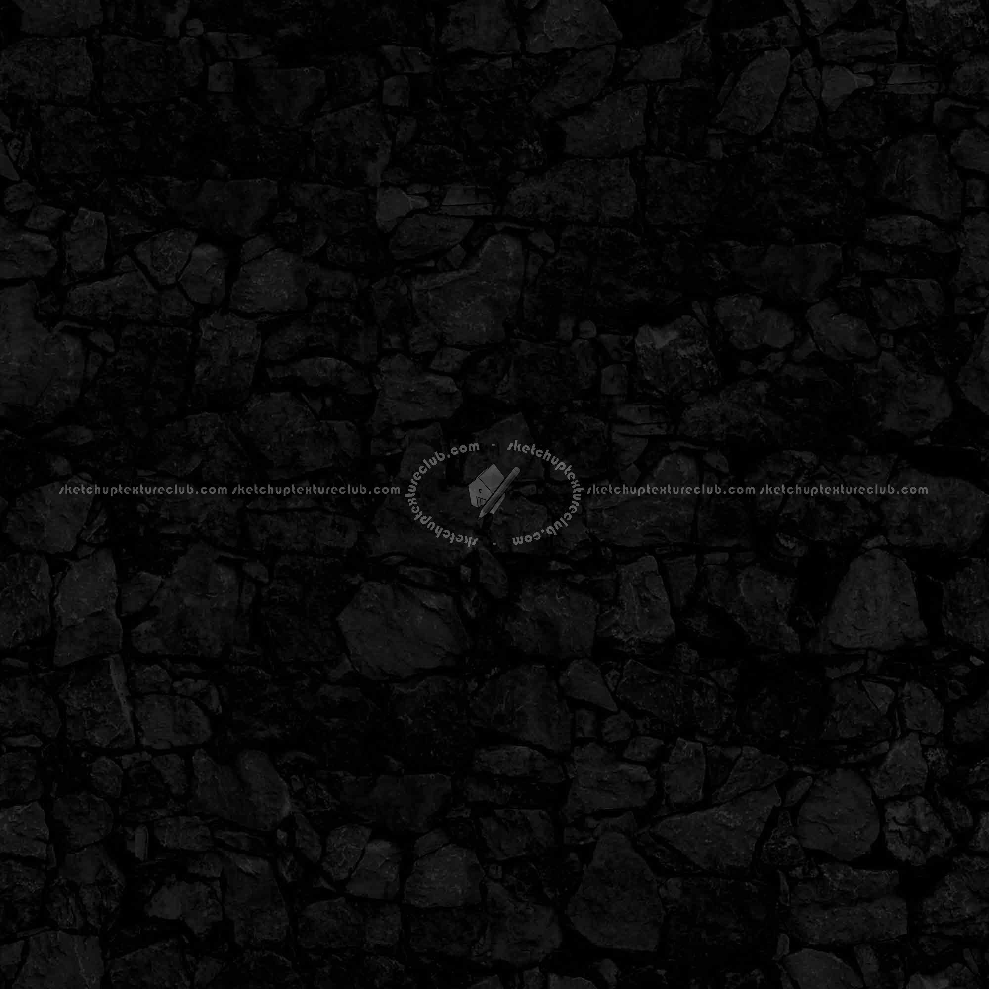 Textures   -   ARCHITECTURE   -   STONES WALLS   -   Stone walls  - Old wall stone texture seamless 08535 - Specular