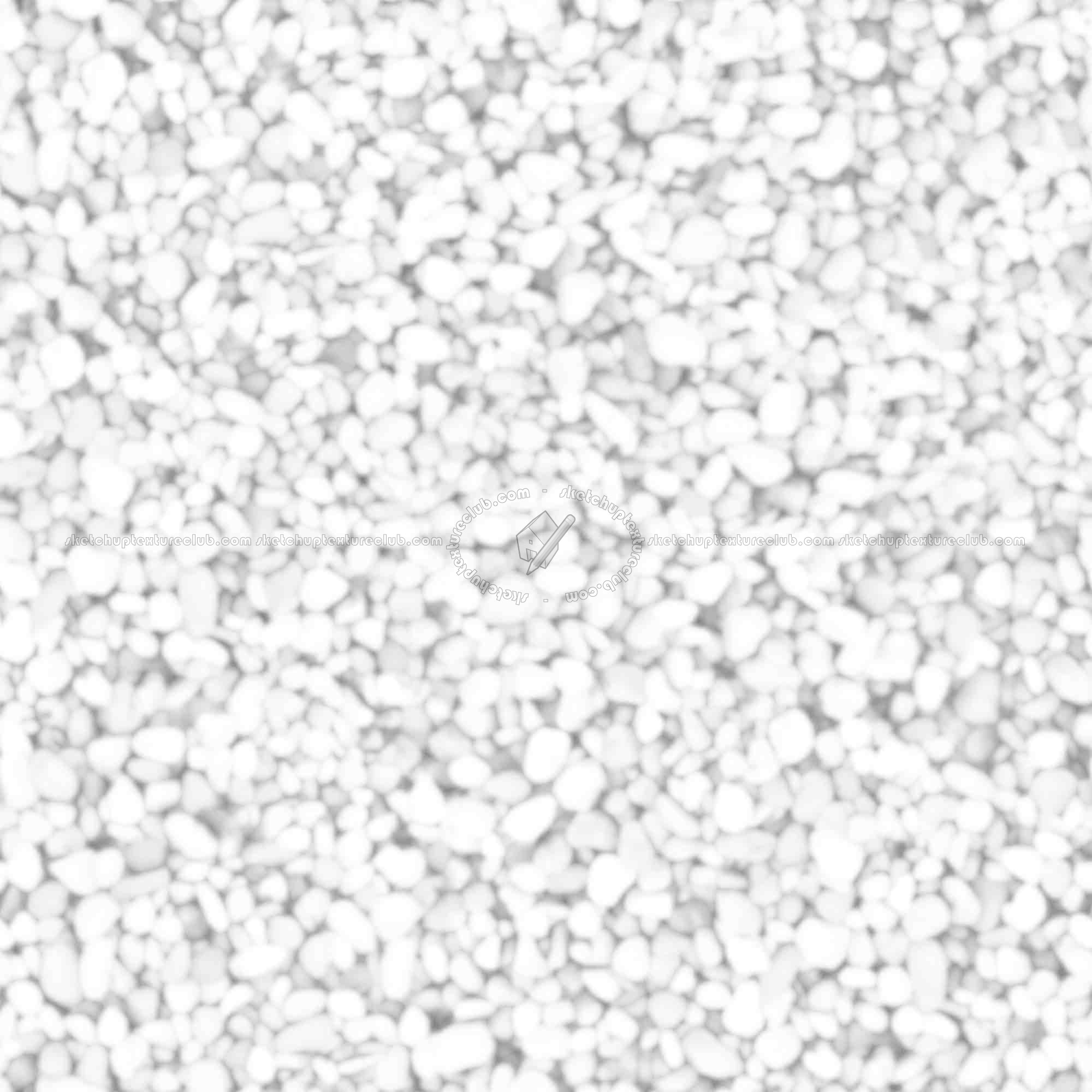 Textures   -   NATURE ELEMENTS   -   GRAVEL &amp; PEBBLES  - mixed gravel texture seamless 21369 - Ambient occlusion