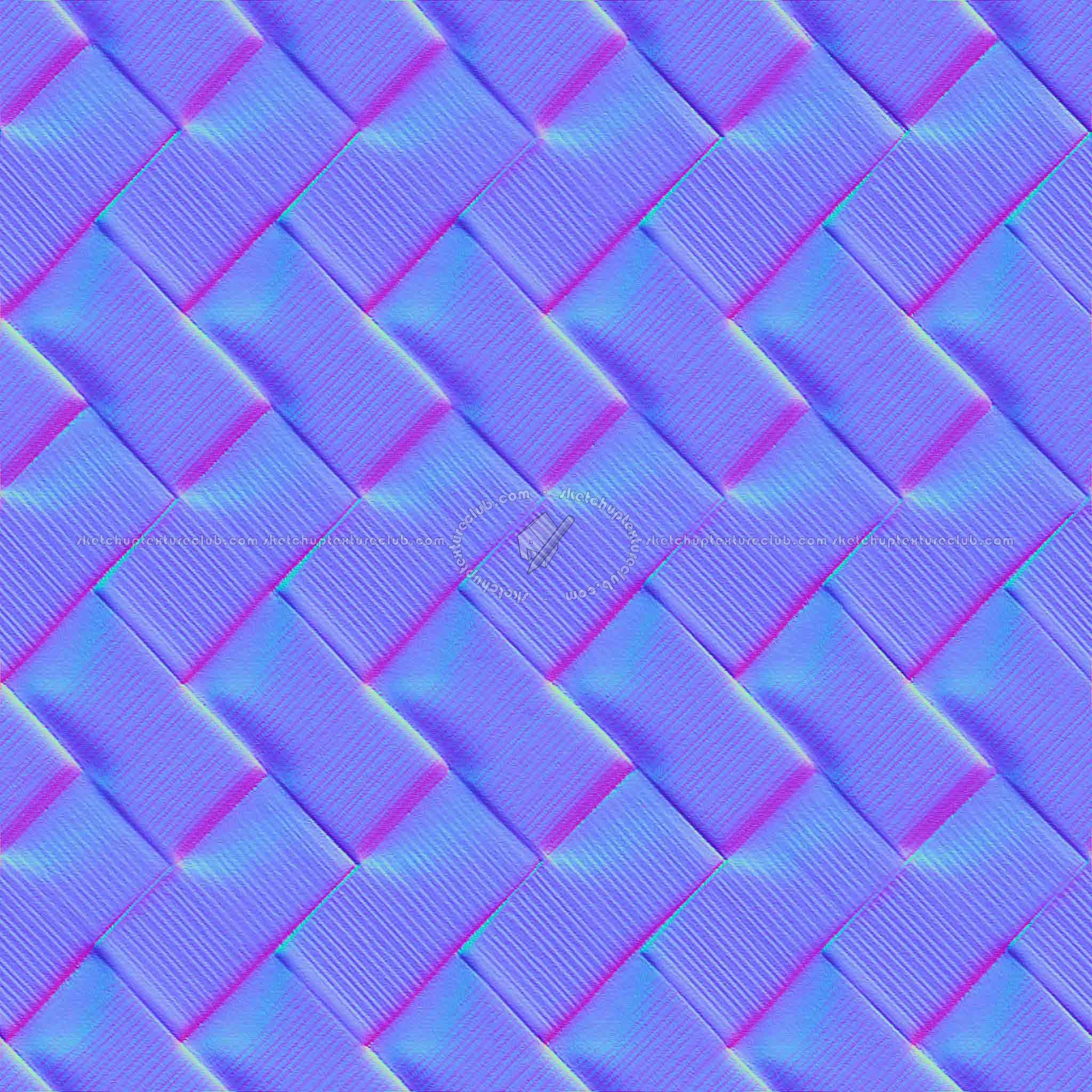 Textures   -   ARCHITECTURE   -   TILES INTERIOR   -   Mosaico   -   Mixed format  - Mosaic 3d wall tiles texture seamless 20985 - Normal