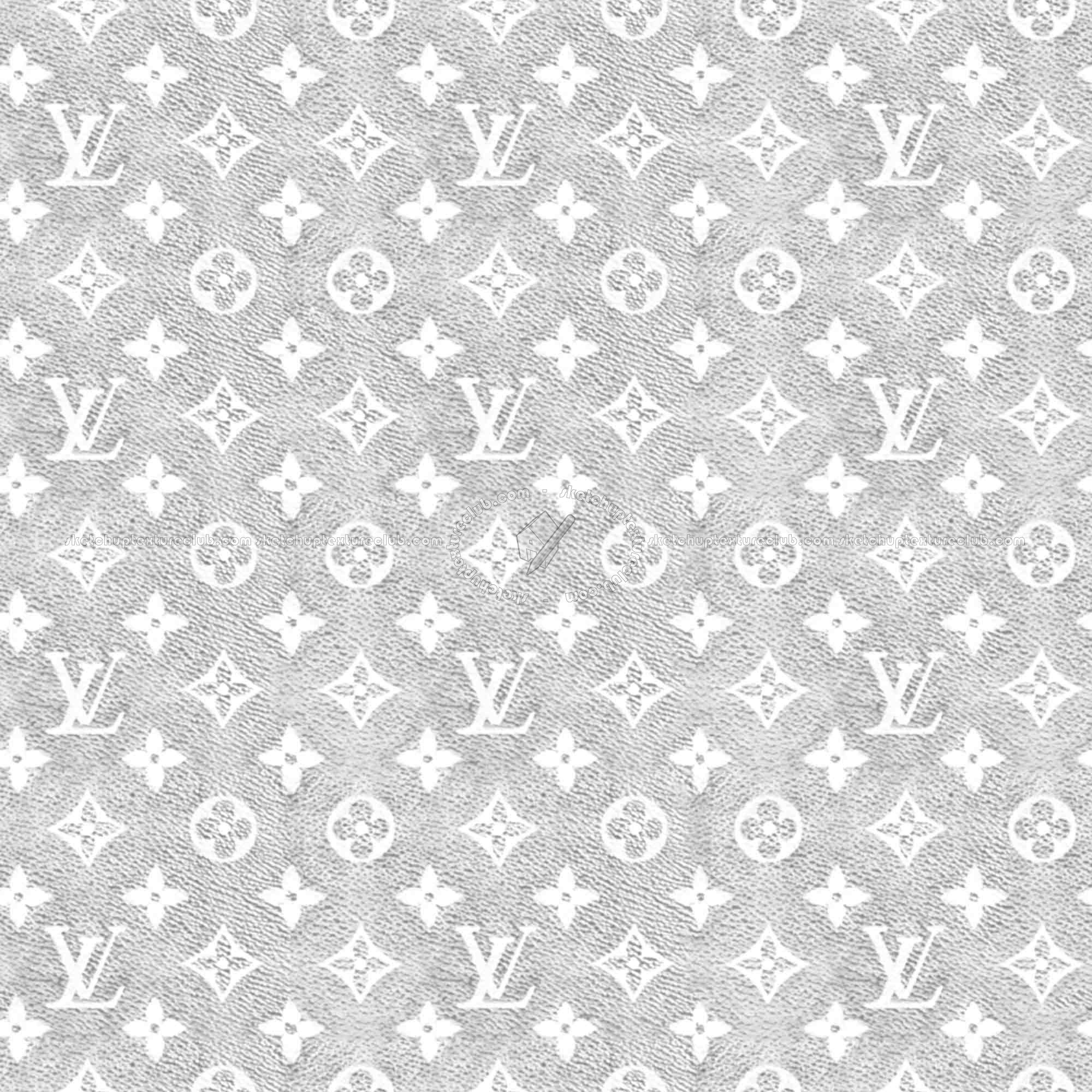 Textures   -   MATERIALS   -   LEATHER  - Louis Vuitton black leather PBR texture seamless 22089 - Ambient occlusion