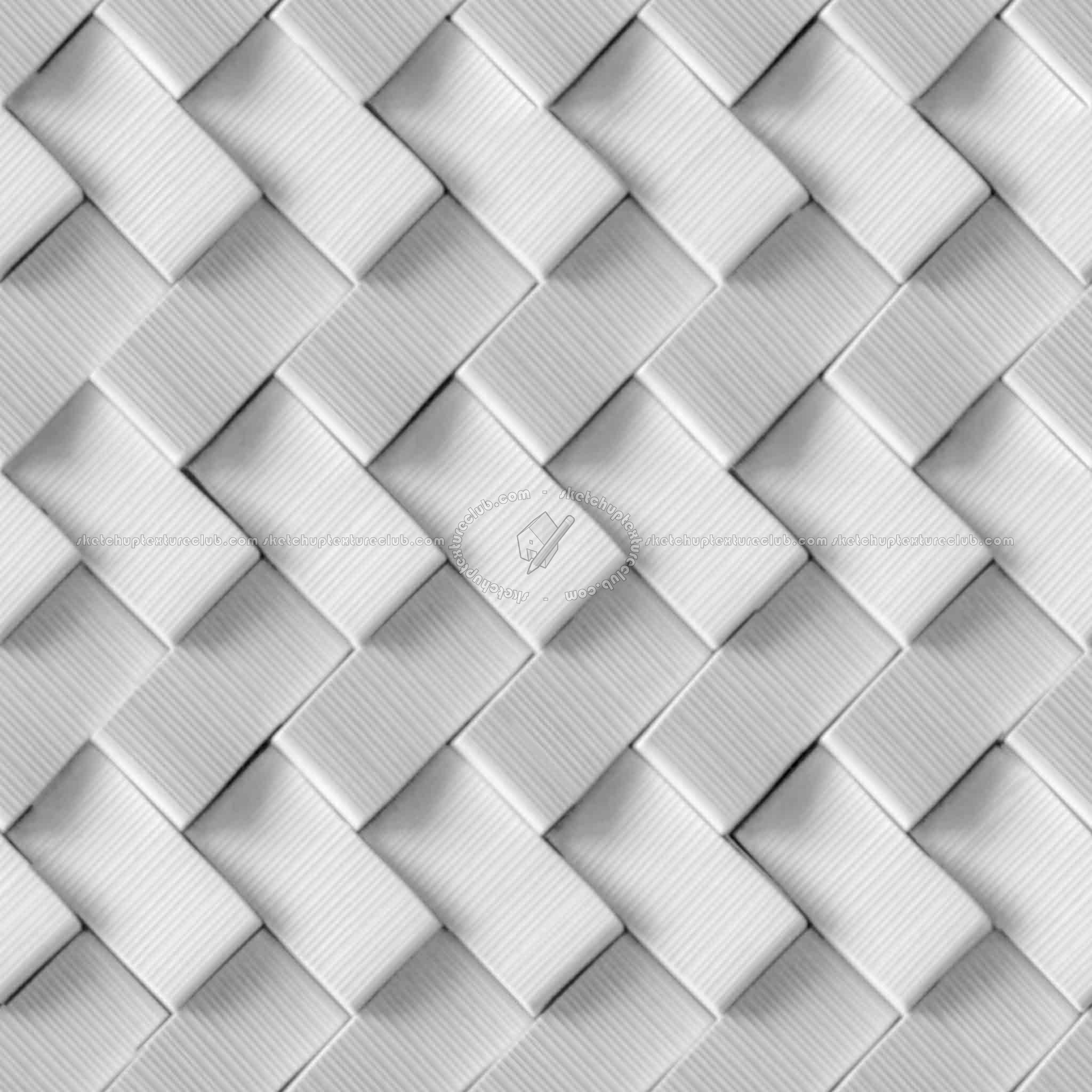 Textures   -   ARCHITECTURE   -   TILES INTERIOR   -   Mosaico   -   Mixed format  - Mosaic 3d wall tiles texture seamless 20986 - Displacement