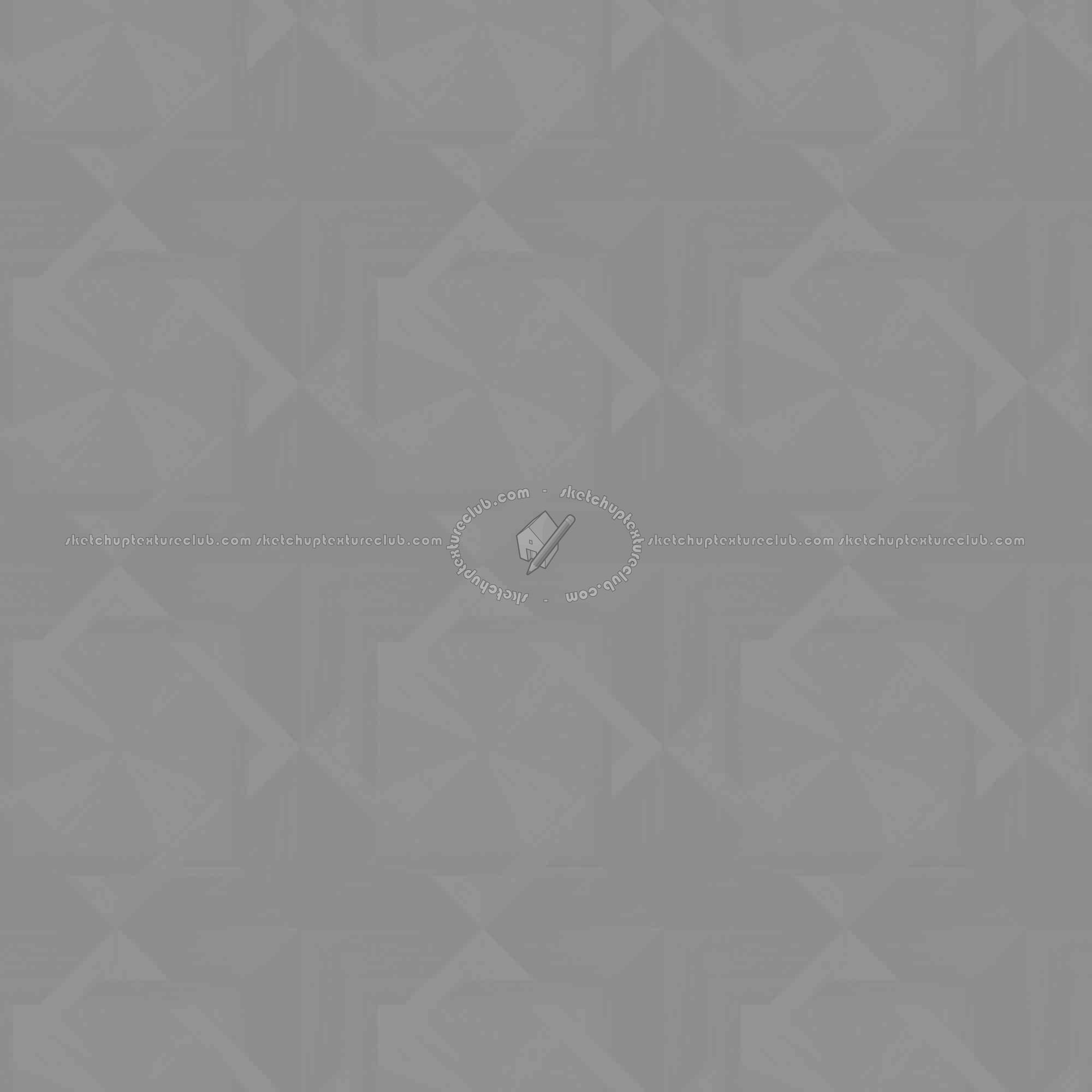 Textures   -   ARCHITECTURE   -   WOOD FLOORS   -   Geometric pattern  - Parquet geometric pattern texture seamless 04870 - Displacement