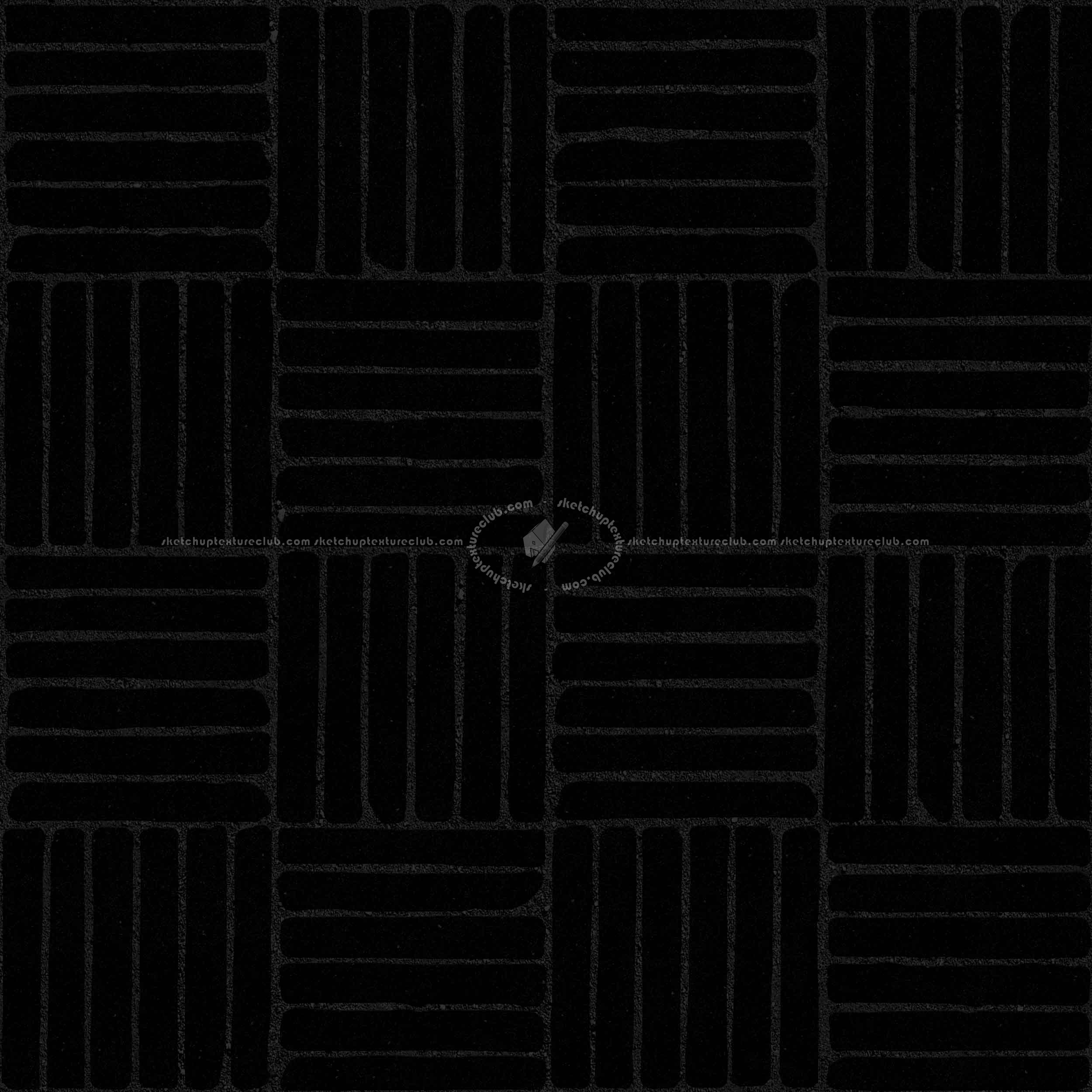 Textures   -   ARCHITECTURE   -   PAVING OUTDOOR   -   Concrete   -   Blocks regular  - Paving outdoor concrete regular block texture seamless 05774 - Specular