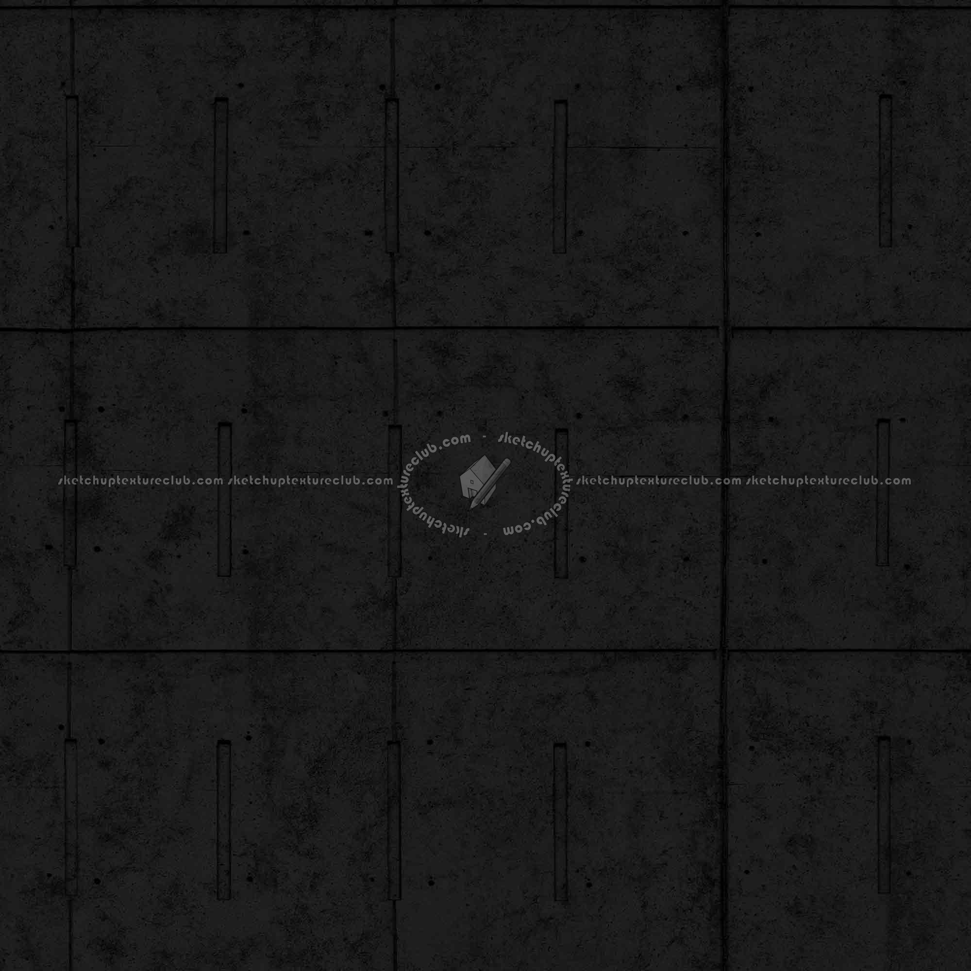 Textures   -   ARCHITECTURE   -   CONCRETE   -   Plates   -   Dirty  - Dirt cinder block texture seamless 01726 - Specular