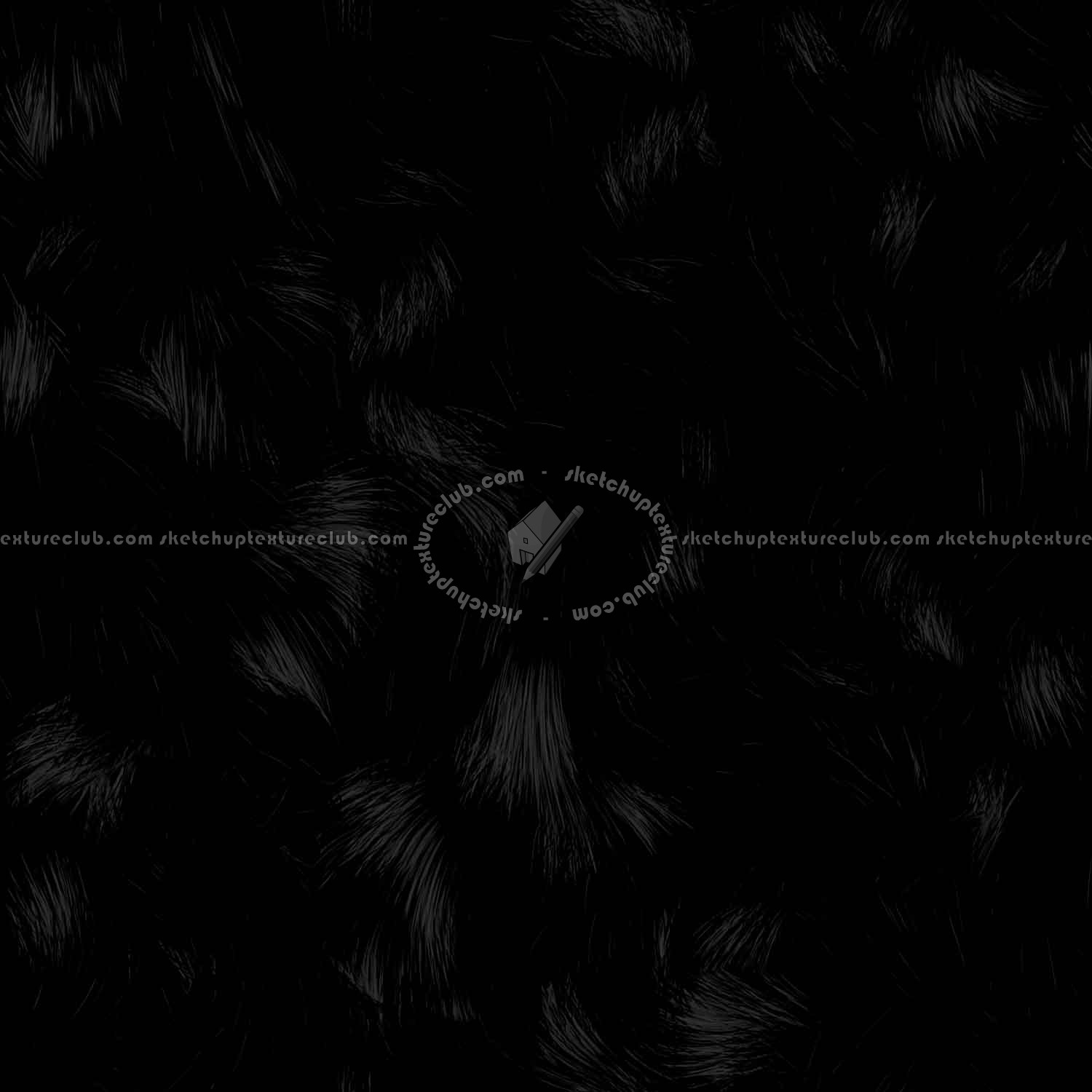 Textures   -   MATERIALS   -   FUR ANIMAL  - Faux fake fur animal texture seamless 09565 - Specular