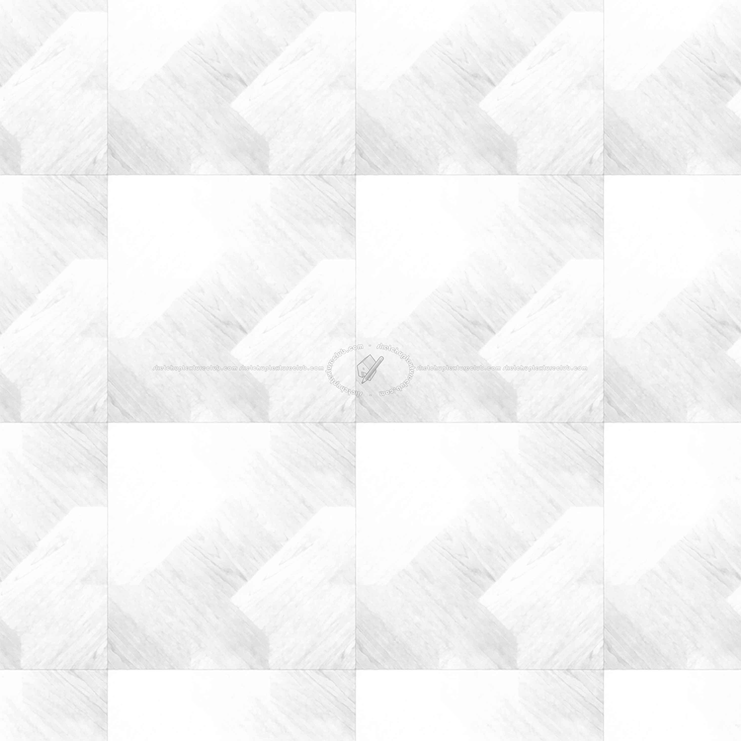 Textures   -   ARCHITECTURE   -   WOOD FLOORS   -   Geometric pattern  - Parquet geometric pattern texture seamless 04736 - Ambient occlusion