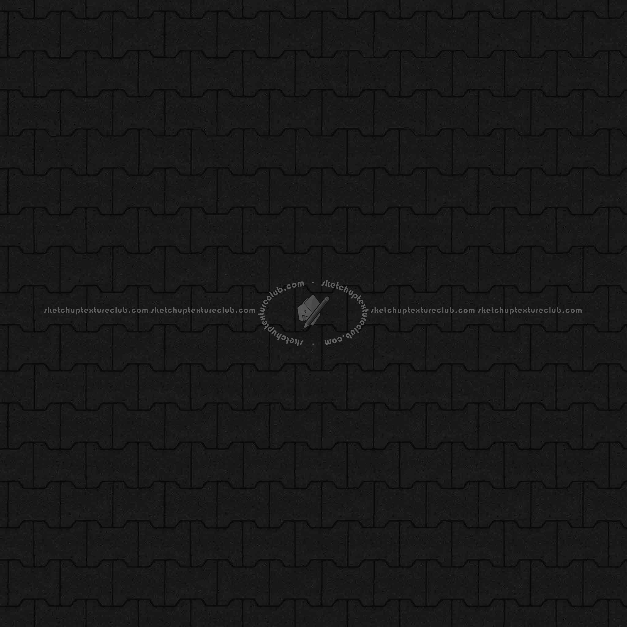 Textures - ARCHITECTURE - PAVING OUTDOOR - Concrete - Blocks regular - Paving outdoor concrete regular block texture seamless 05640 - Specular