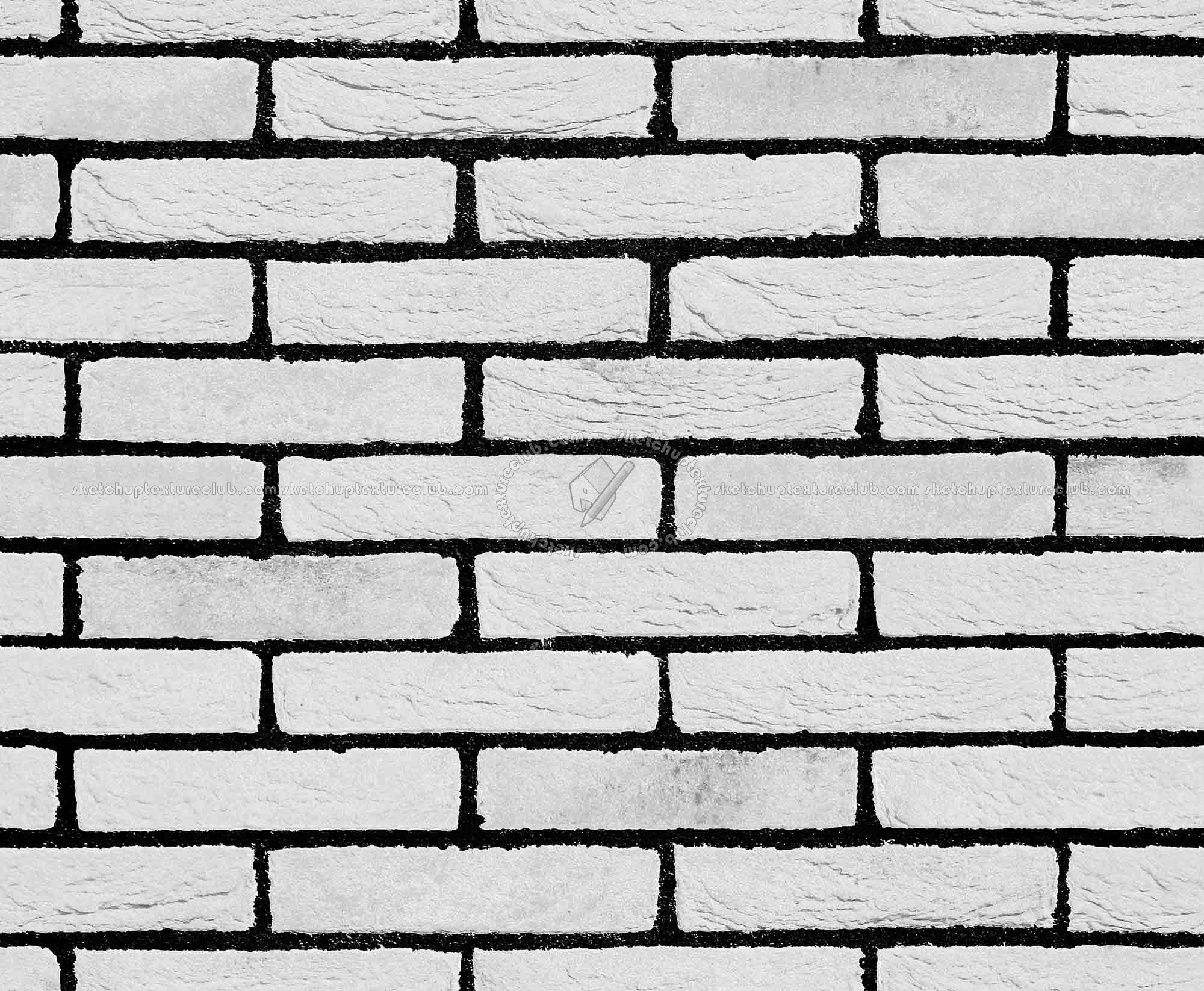 Textures   -   ARCHITECTURE   -   BRICKS   -   Facing Bricks   -   Rustic  - Rustic bricks texture seamless 00188 - Bump