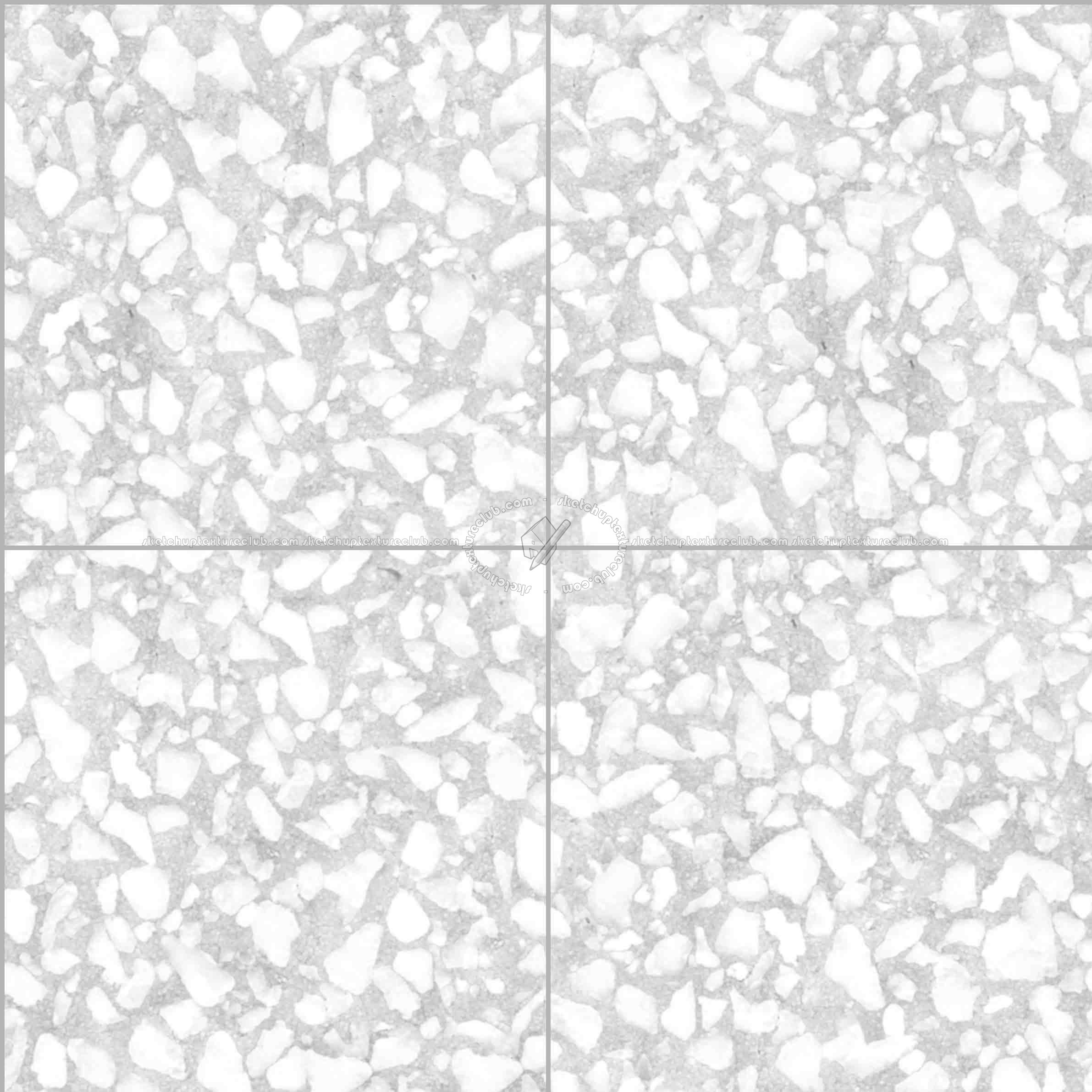 Textures   -   ARCHITECTURE   -   TILES INTERIOR   -   Terrazzo  - terrazzo floor tile PBR texture seamless 21498 - Ambient occlusion