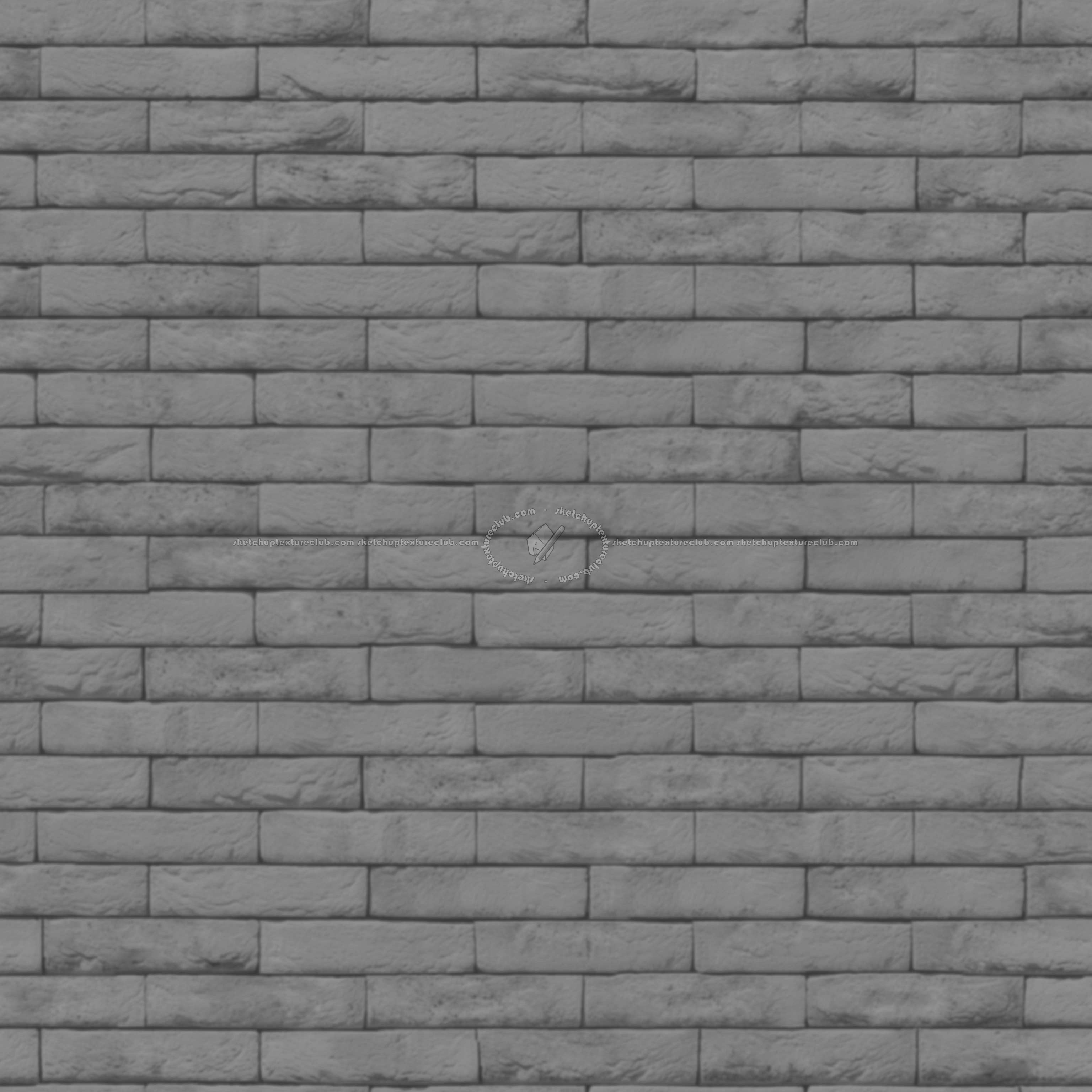 Textures   -   ARCHITECTURE   -   STONES WALLS   -   Claddings stone   -   Exterior  - Wall cladding stone texture seamless 07751 - Displacement