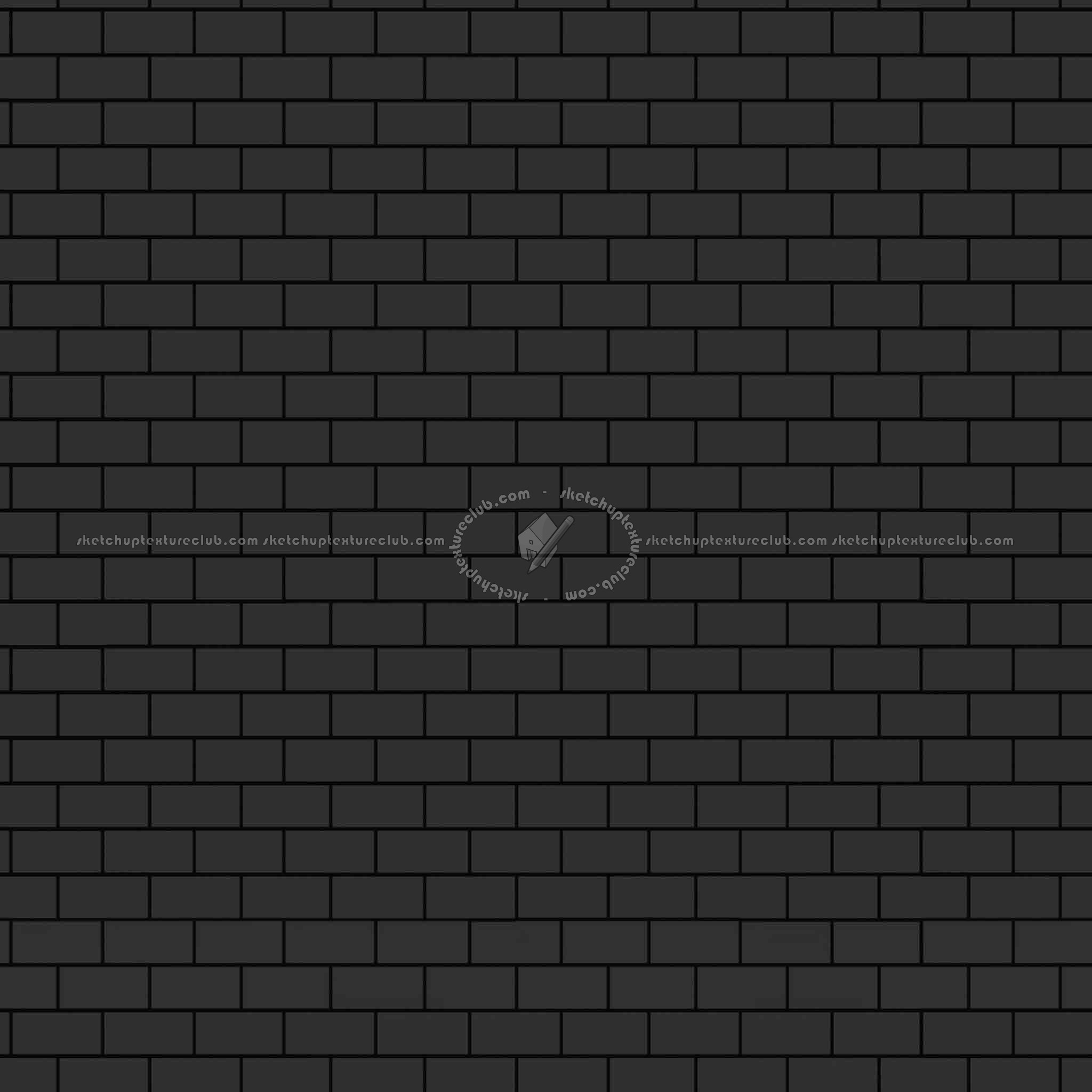 Textures   -   ARCHITECTURE   -   BRICKS   -   White Bricks  - White bricks texture seamless 00504 - Specular