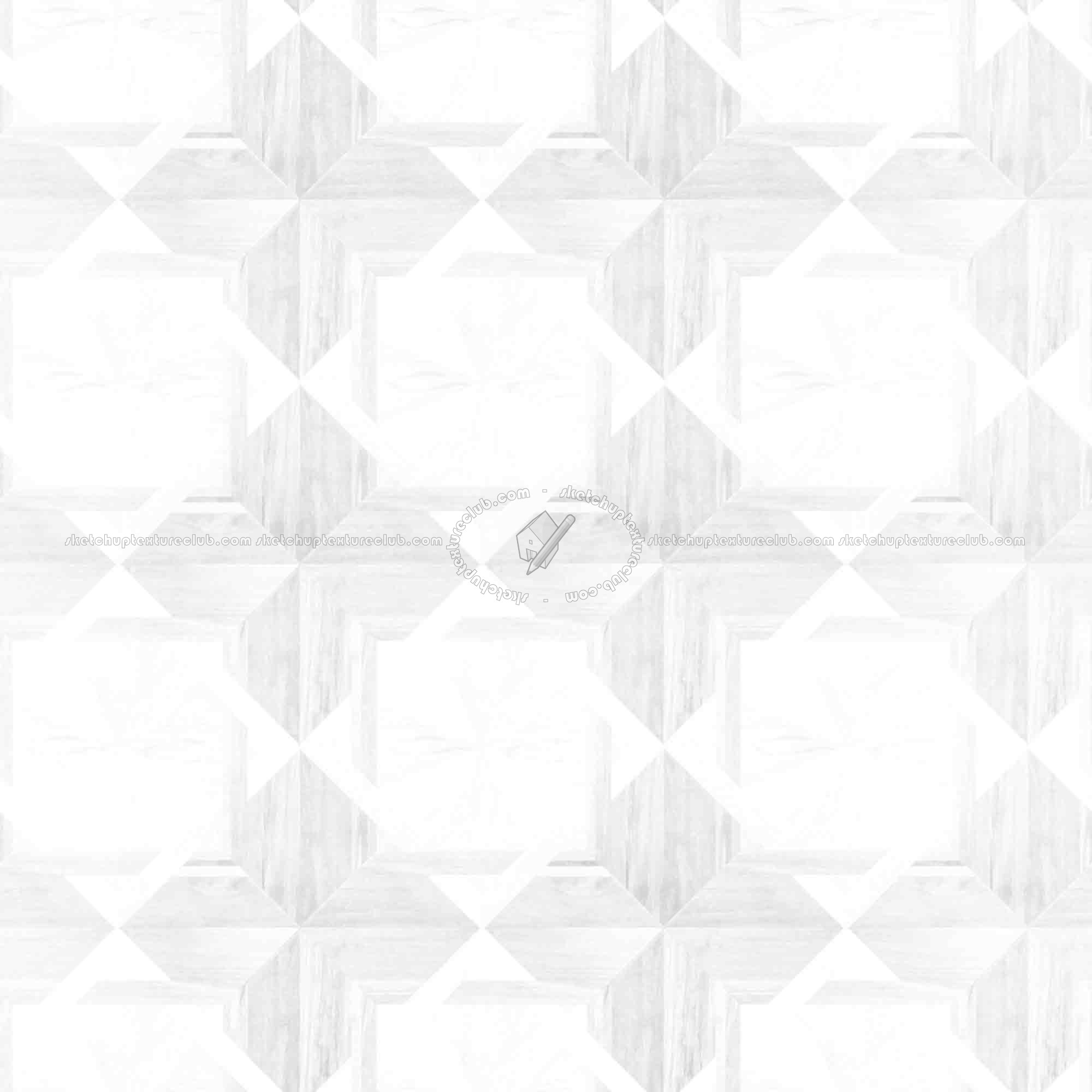 Textures   -   ARCHITECTURE   -   WOOD FLOORS   -   Geometric pattern  - Parquet geometric pattern texture seamless 04871 - Ambient occlusion