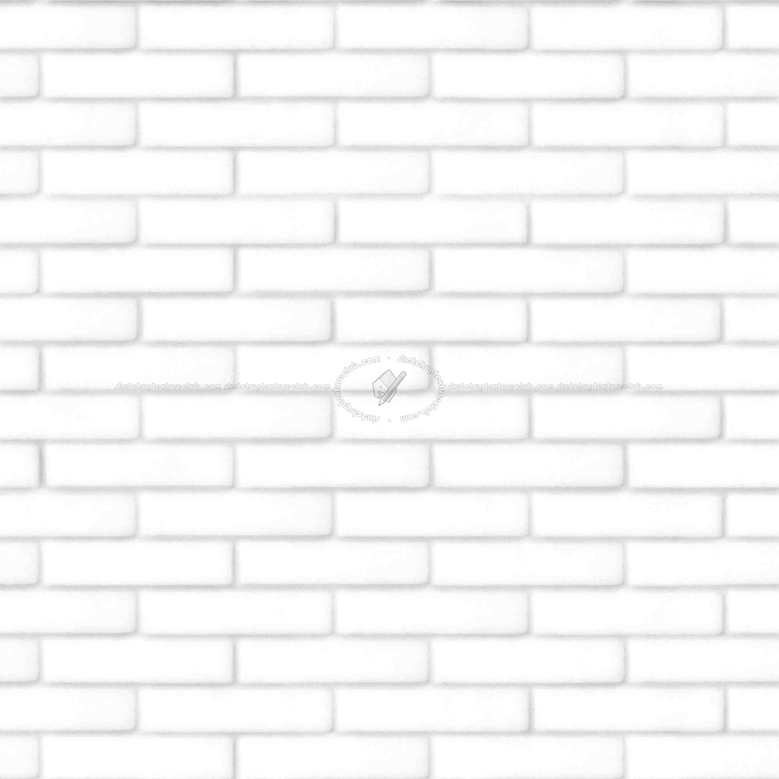 Textures   -   ARCHITECTURE   -   CONCRETE   -   Plates   -   Clean  - Concrete brick wall texture seamless 21186 - Ambient occlusion