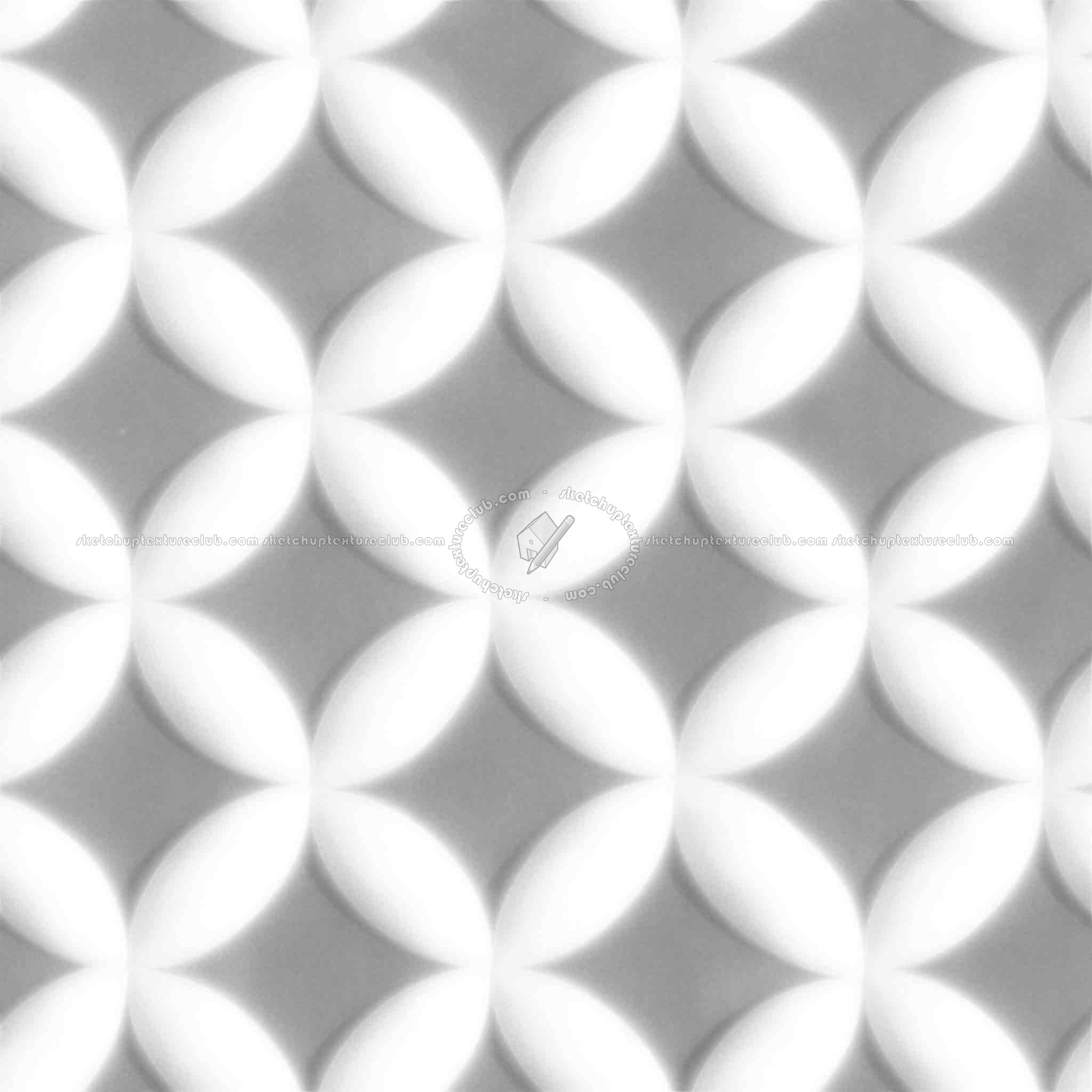 Textures   -   ARCHITECTURE   -   TILES INTERIOR   -   Mosaico   -   Mixed format  - Mosaic 3d wall tiles texture seamless 20988 - Ambient occlusion