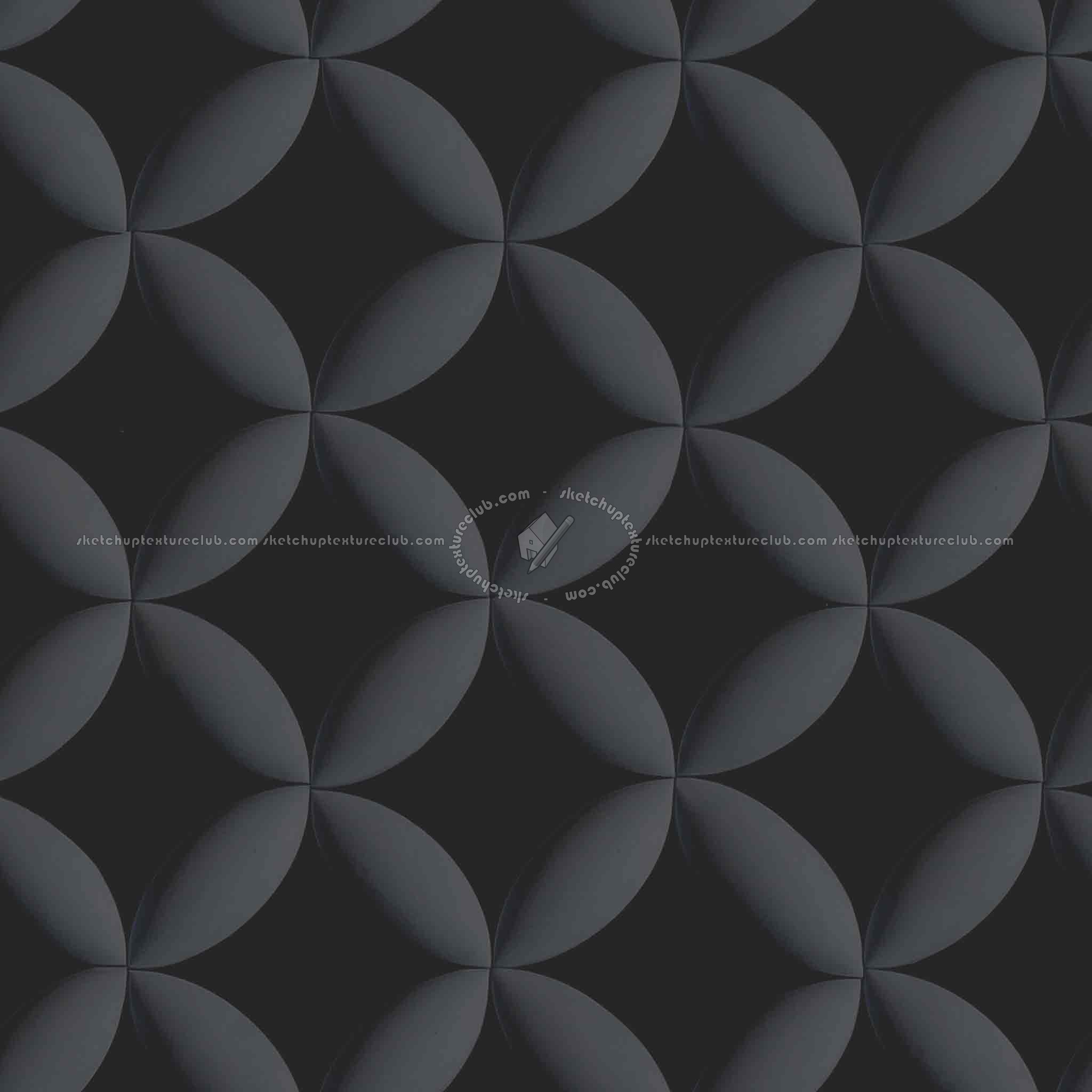 Textures   -   ARCHITECTURE   -   TILES INTERIOR   -   Mosaico   -   Mixed format  - Mosaic 3d wall tiles texture seamless 20988 - Specular