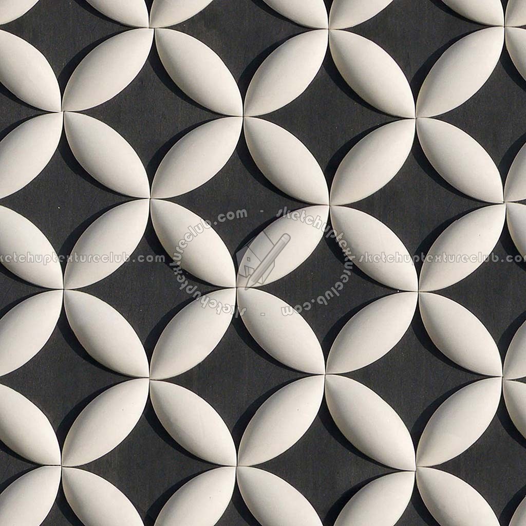 Textures   -   ARCHITECTURE   -   TILES INTERIOR   -   Mosaico   -   Mixed format  - Mosaic 3d wall tiles texture seamless 20988 (seamless)