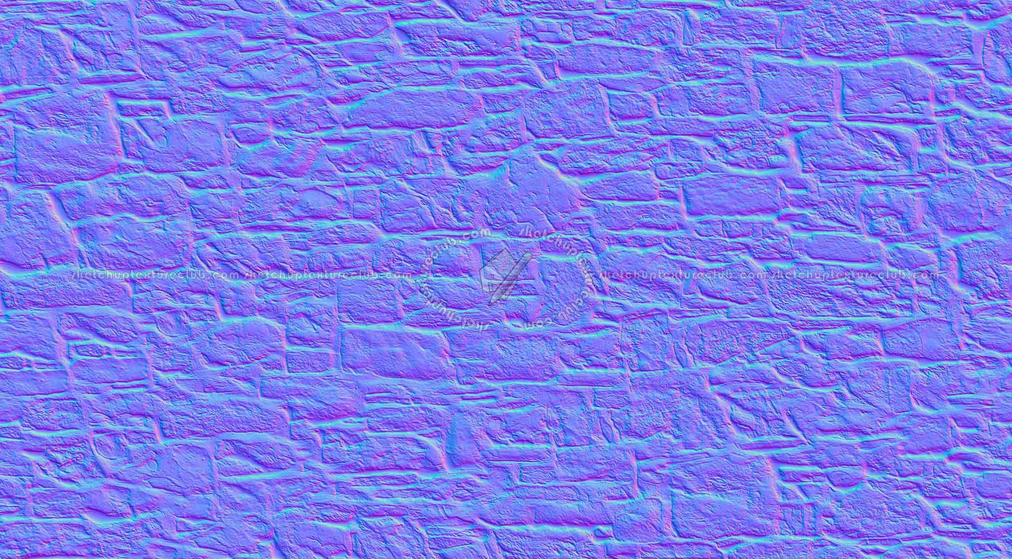 Textures   -   ARCHITECTURE   -   STONES WALLS   -   Stone walls  - Old wall stone texture seamless 08539 - Normal