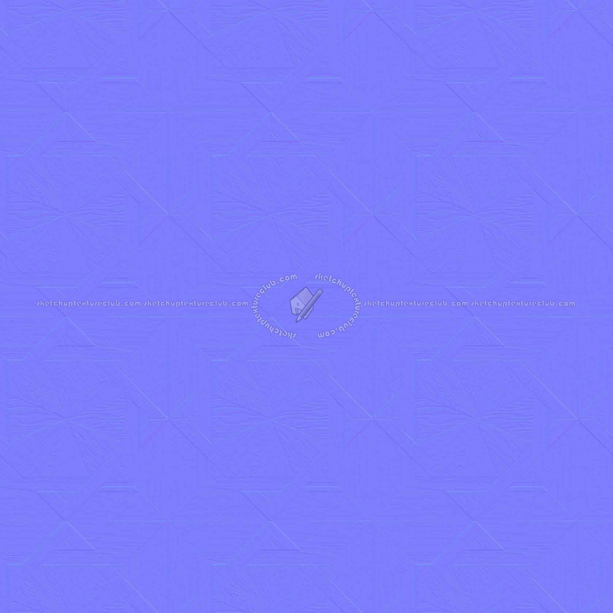 Textures   -   ARCHITECTURE   -   WOOD FLOORS   -   Geometric pattern  - Parquet geometric pattern texture seamless 04872 - Normal