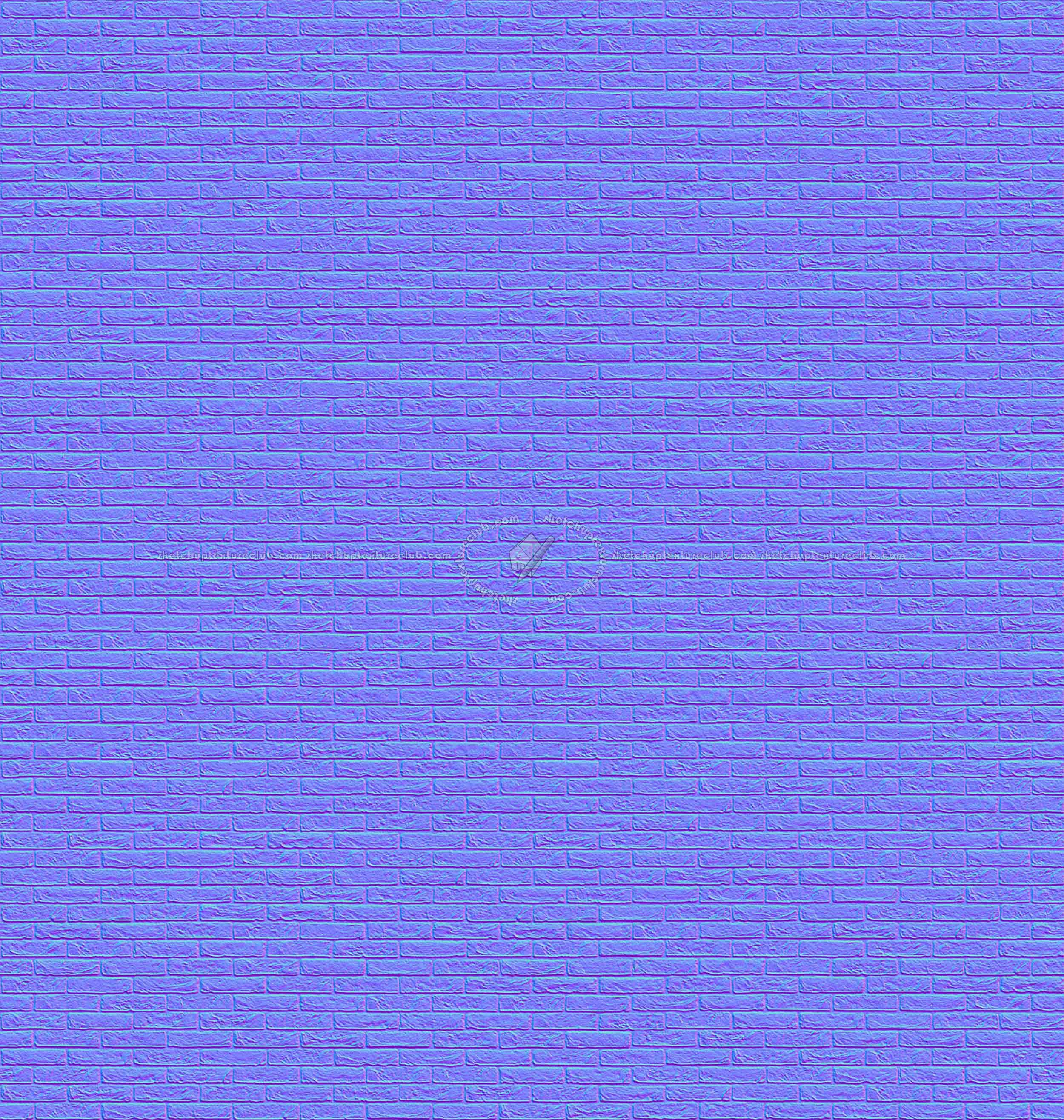 Textures   -   ARCHITECTURE   -   BRICKS   -   Facing Bricks   -   Rustic  - Rustic bricks texture seamless 17237 - Normal