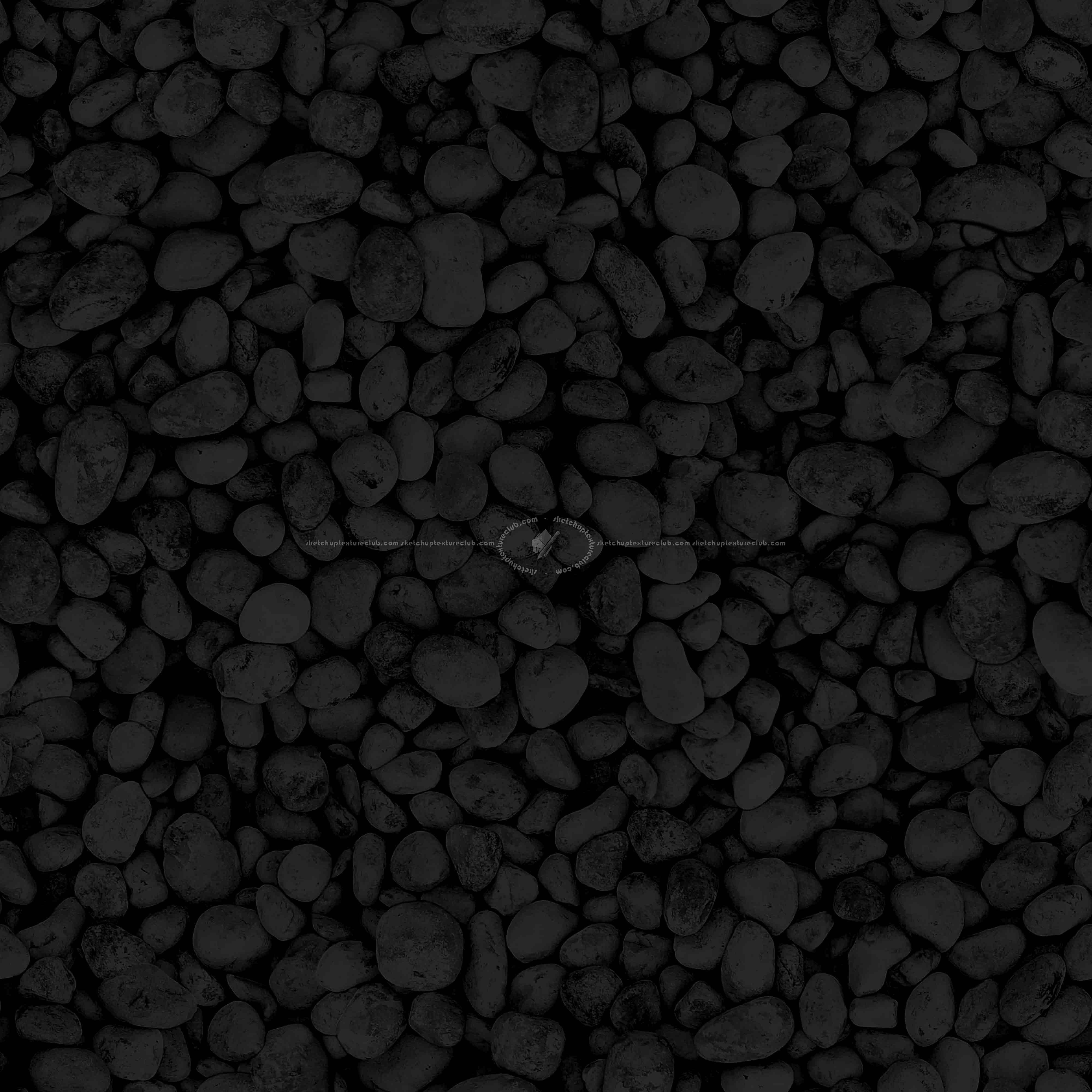 Textures   -   NATURE ELEMENTS   -   GRAVEL &amp; PEBBLES  - white pebbles pbr texture seamless 22397 - Specular