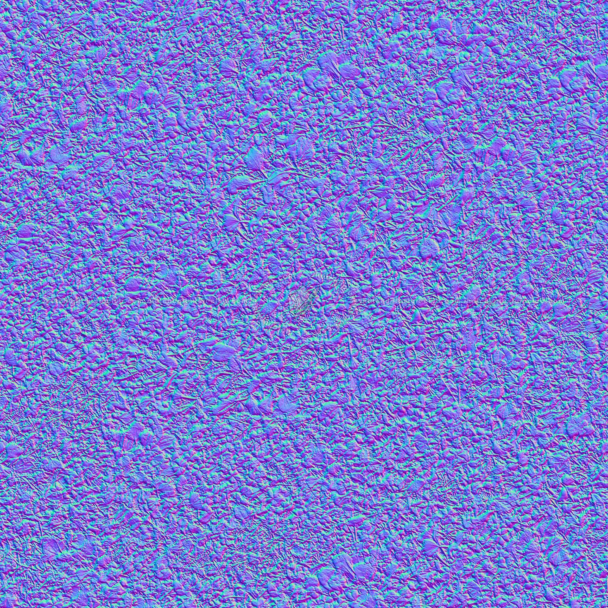 Textures - NATURE ELEMENTS - VEGETATION - Green grass - Grass PBR texture seamless 21453 - Normal