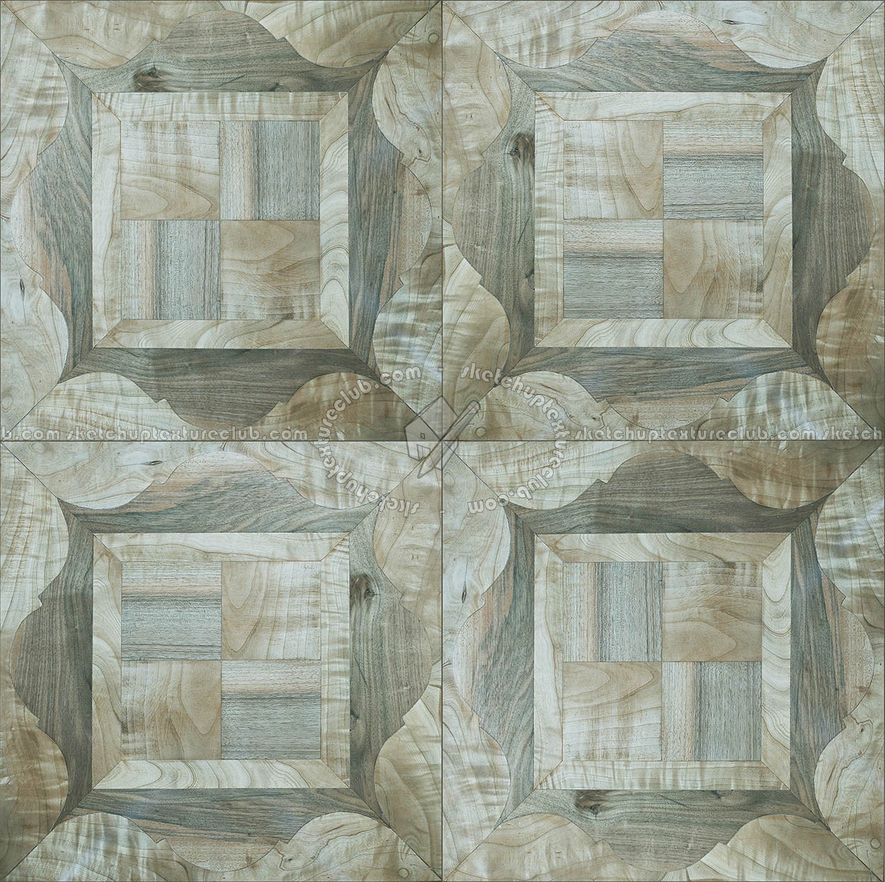 Textures   -   ARCHITECTURE   -   WOOD FLOORS   -   Geometric pattern  - Parquet geometric pattern texture seamless 04876 (seamless)