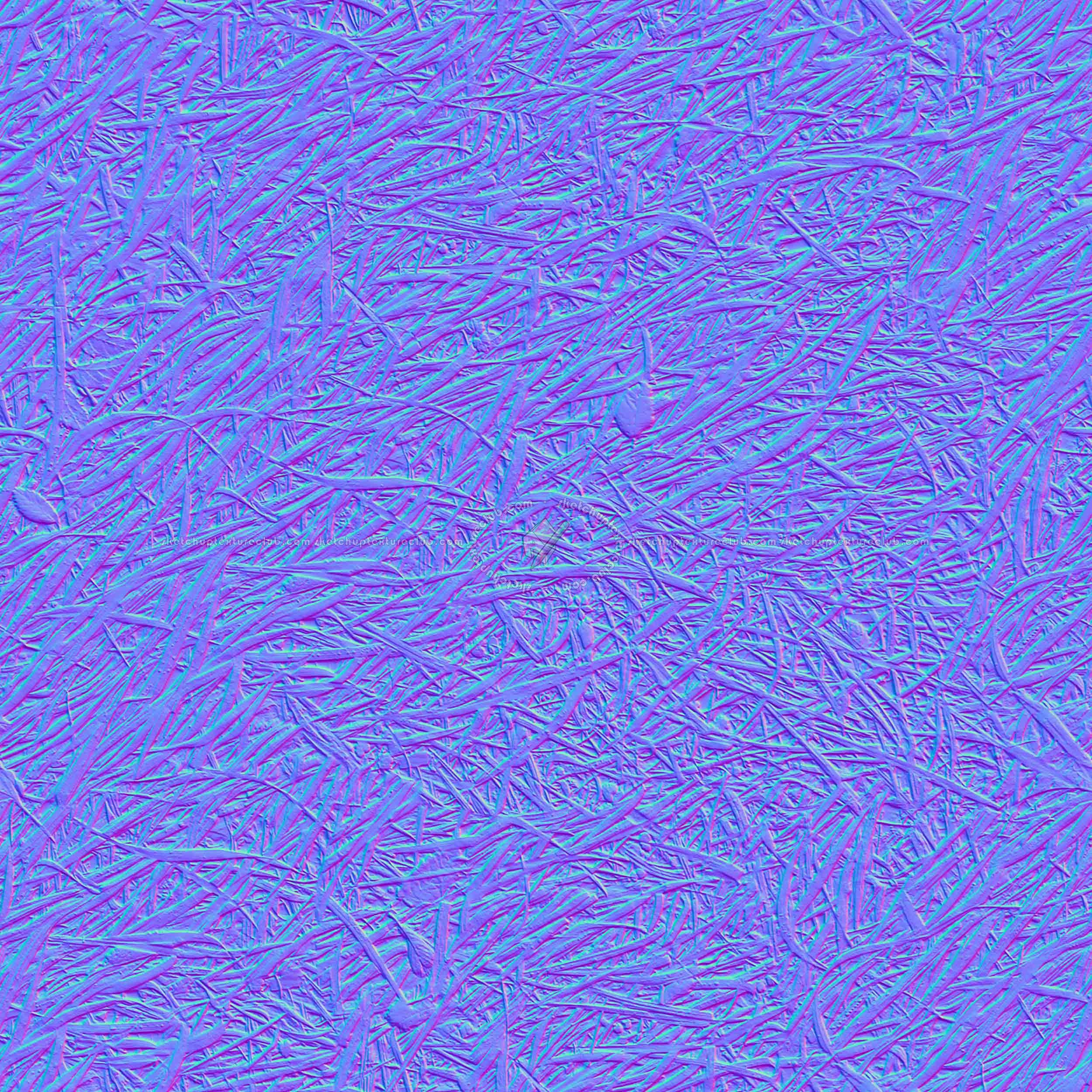 Textures - NATURE ELEMENTS - VEGETATION - Green grass - Green grass PBR texture seamless 21693 - Normal