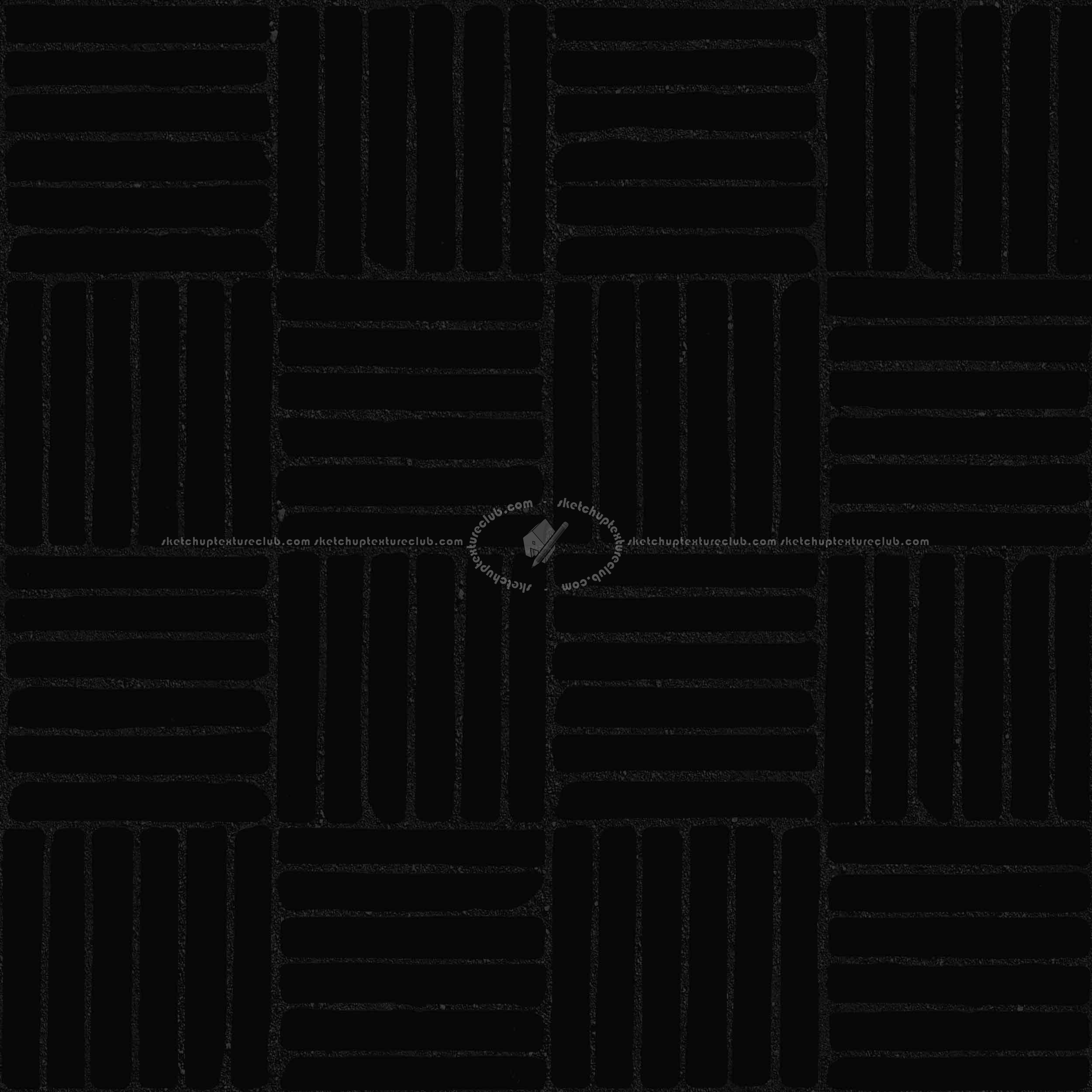 Textures   -   ARCHITECTURE   -   PAVING OUTDOOR   -   Concrete   -   Blocks regular  - Paving outdoor concrete regular block texture seamless 05781 - Specular