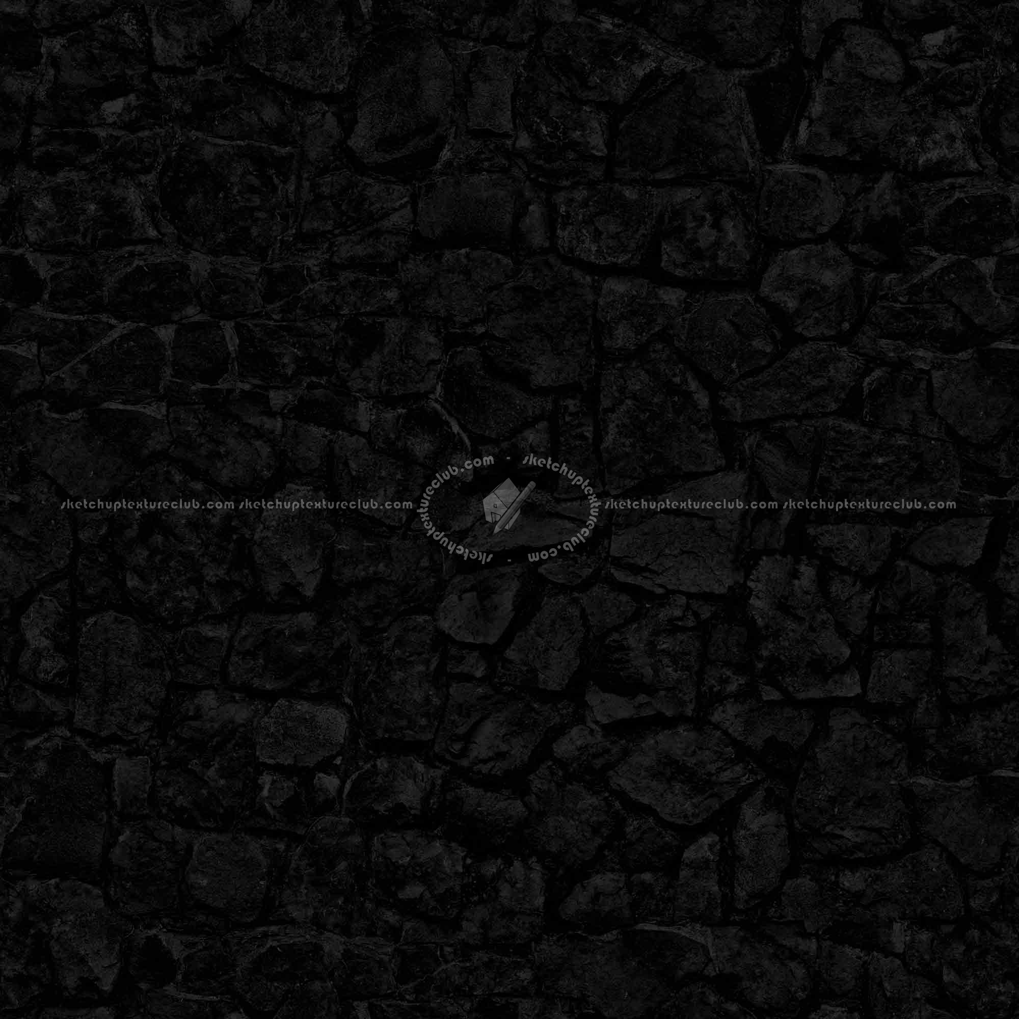 Textures   -   ARCHITECTURE   -   STONES WALLS   -   Stone walls  - Texture old wall stone seamless 08545 - Specular