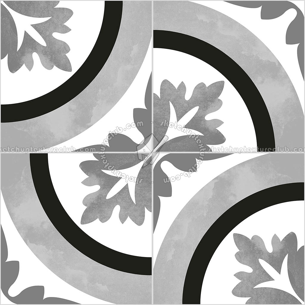 Textures   -   ARCHITECTURE   -   TILES INTERIOR   -   Cement - Encaustic   -   Cement  - cementine tiles Pbr texture seamless 22154