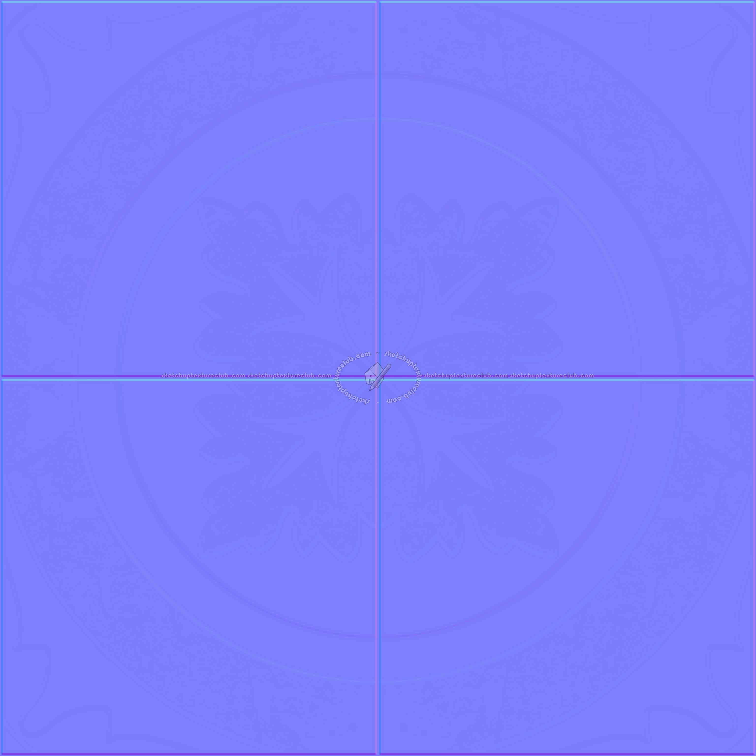 Textures   -   ARCHITECTURE   -   TILES INTERIOR   -   Cement - Encaustic   -   Cement  - cementine tiles Pbr texture seamless 22155 - Normal