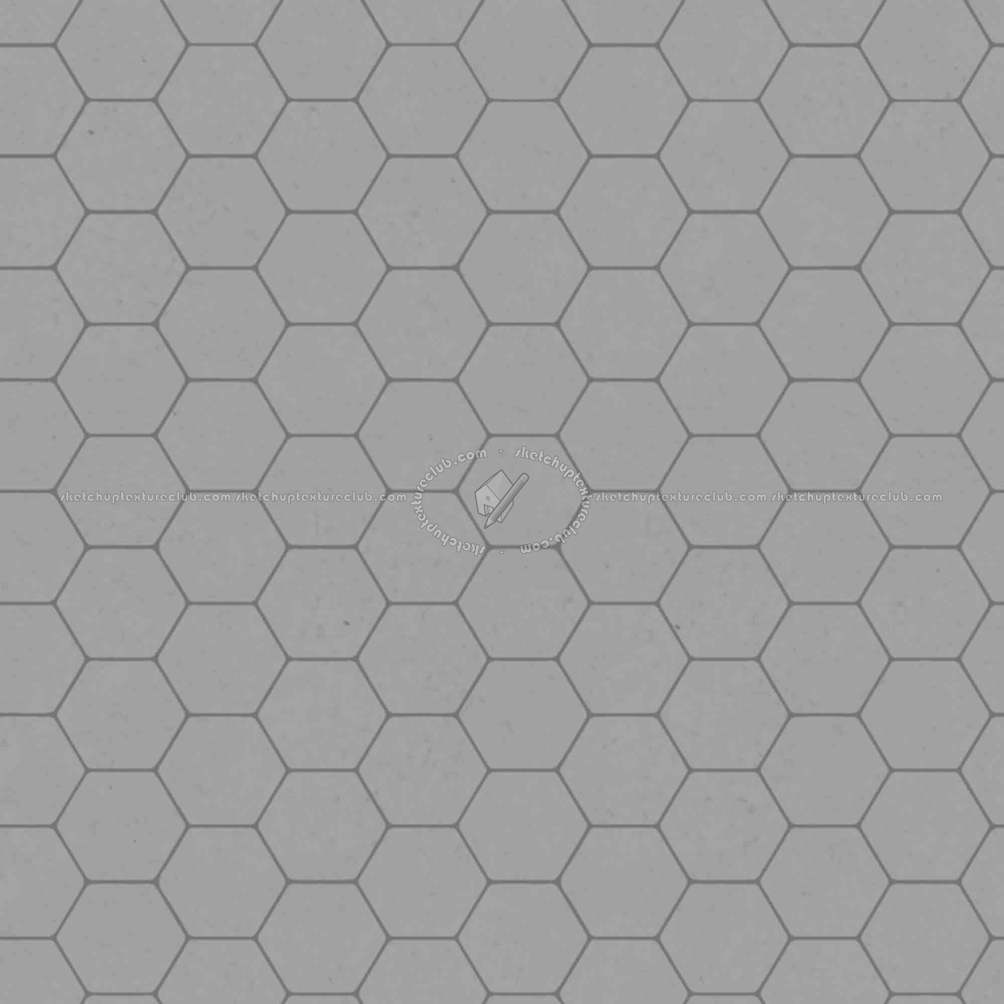 Textures   -   ARCHITECTURE   -   TILES INTERIOR   -   Hexagonal mixed  - Black marble hexagonal texture seamless 17109 - Displacement