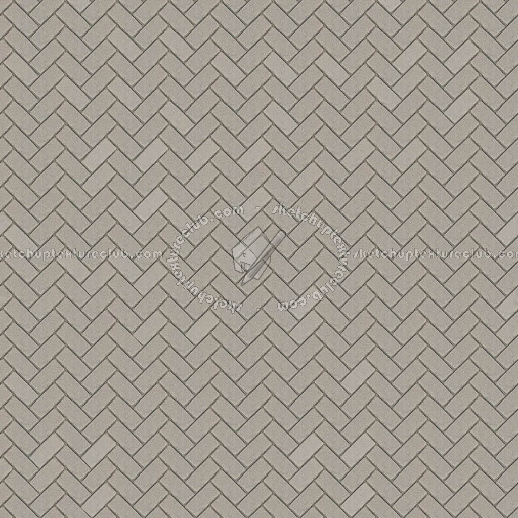 Textures   -   ARCHITECTURE   -   PAVING OUTDOOR   -   Concrete   -   Herringbone  - Concrete paving herringbone outdoor texture seamless 05805 (seamless)