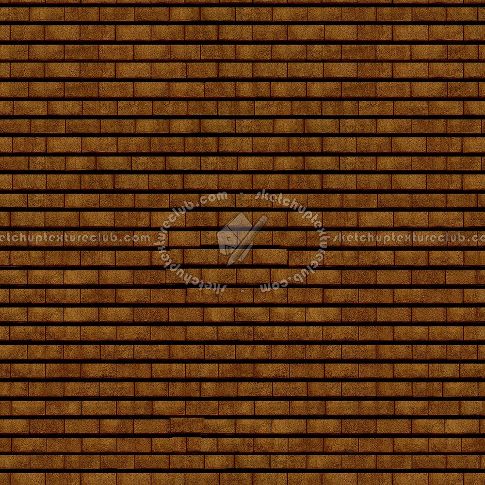 Textures - ARCHITECTURE - ROOFINGS - Flat roofs - Eminence flat clay roof tiles texture seamless 03534 (seamless)