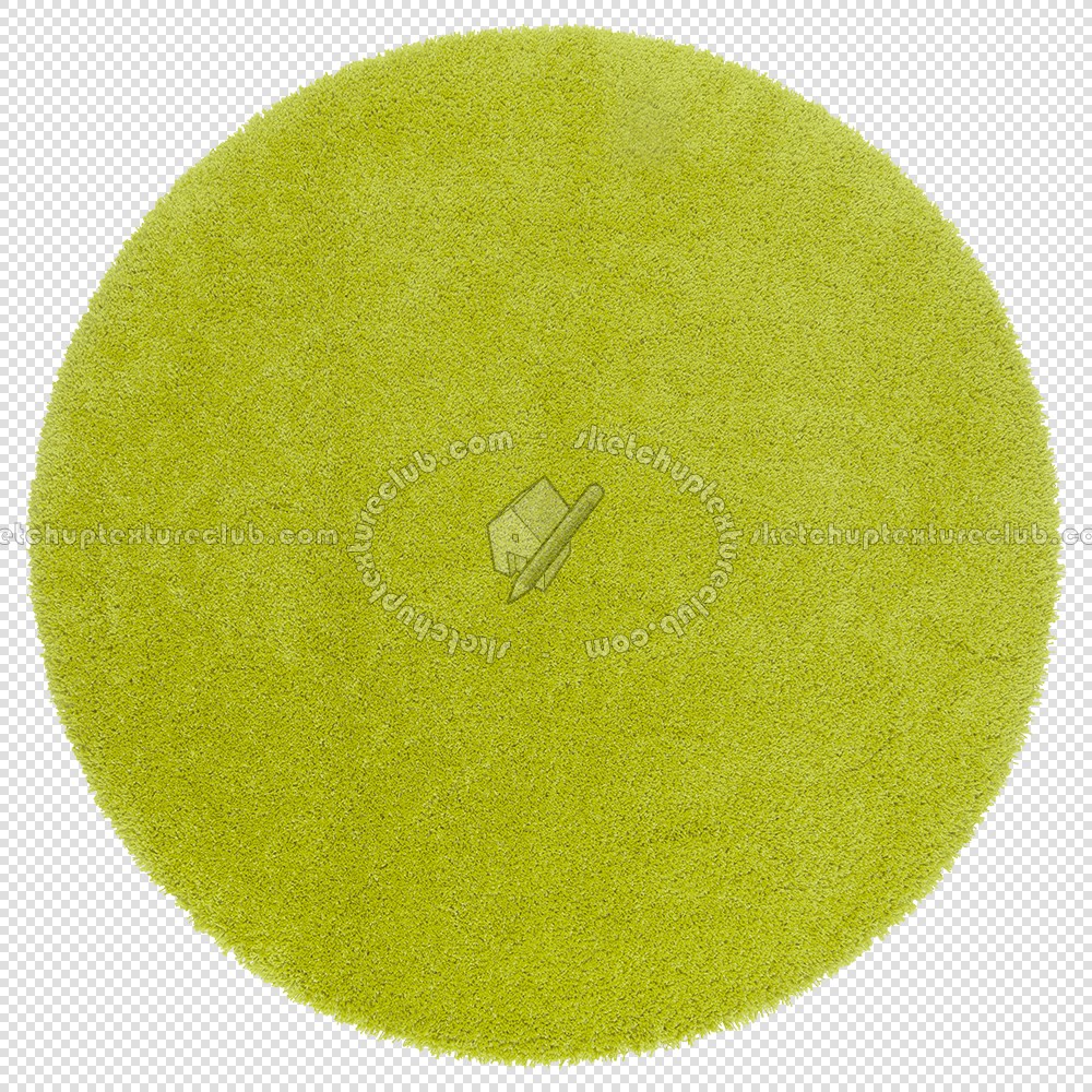 Textures   -   MATERIALS   -   RUGS   -   Round rugs  - Round long pile rug texture 19967
