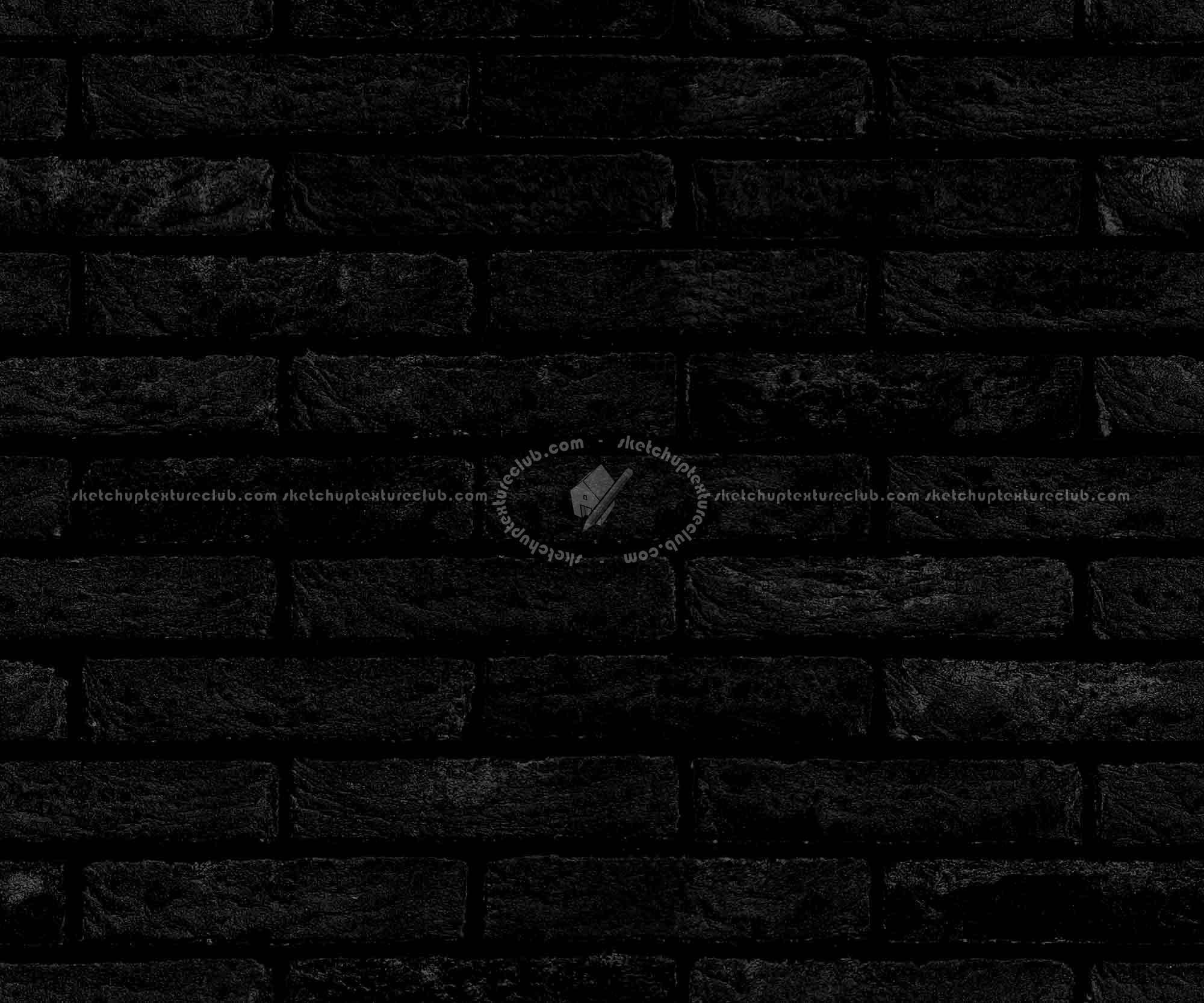 Textures   -   ARCHITECTURE   -   BRICKS   -   Facing Bricks   -   Rustic  - Rustic bricks texture seamless 00189 - Specular